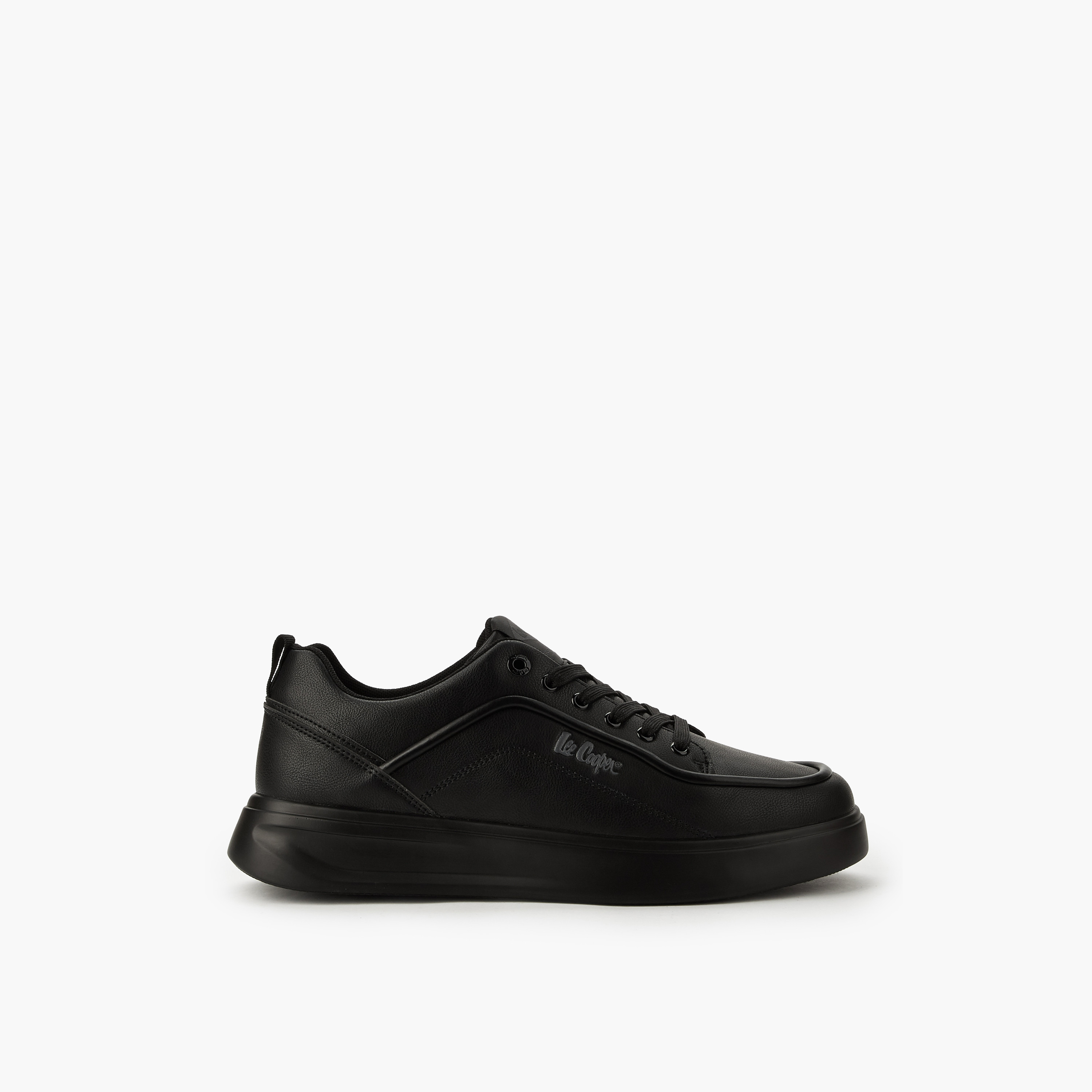 Lee Cooper Men Ortholite Lace-Up Ankle Sneakers-men-shoes-sneakers-image-2
