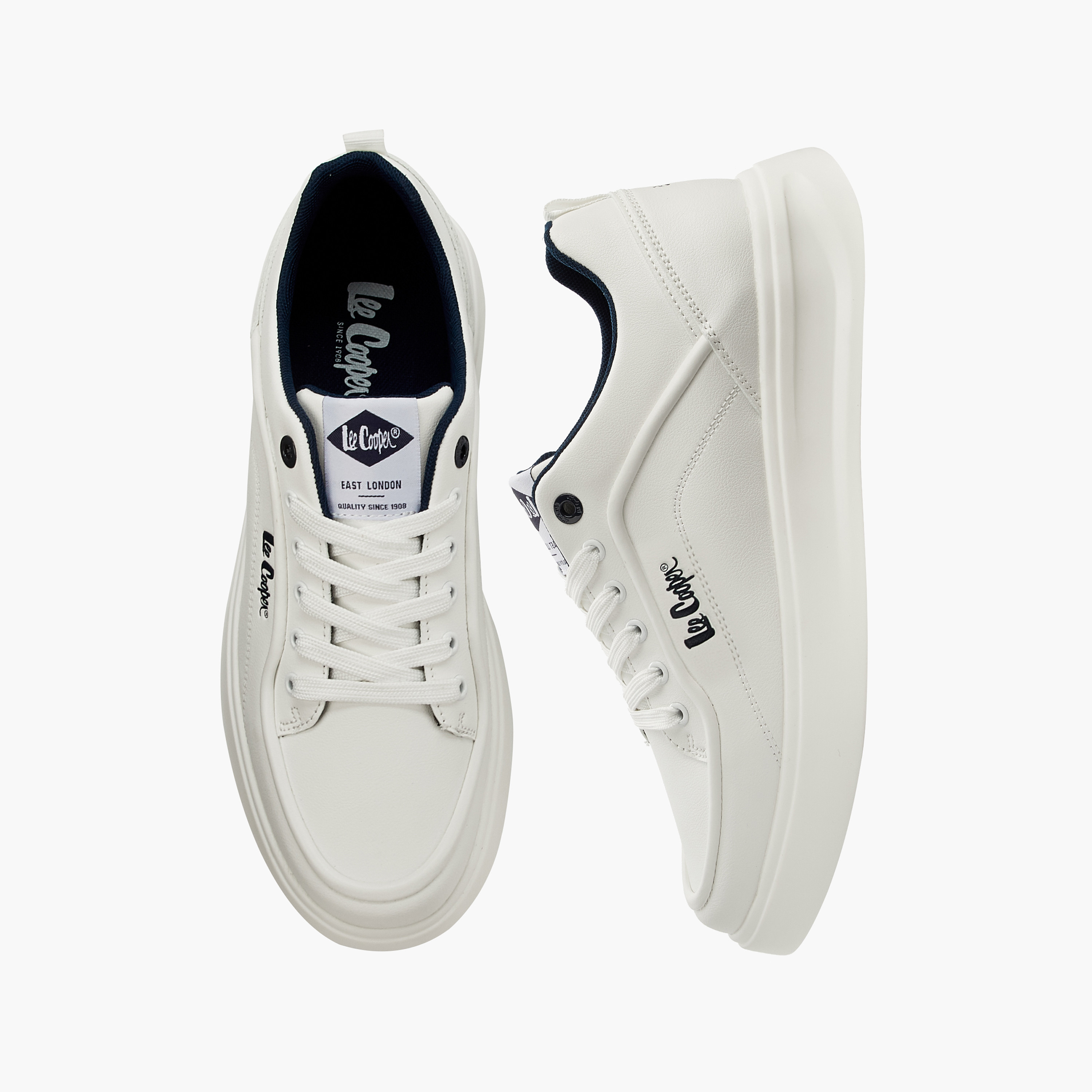 Lee Cooper Men Ortholite Lace-Up Ankle Sneakers-men-shoes-sneakers-image-1