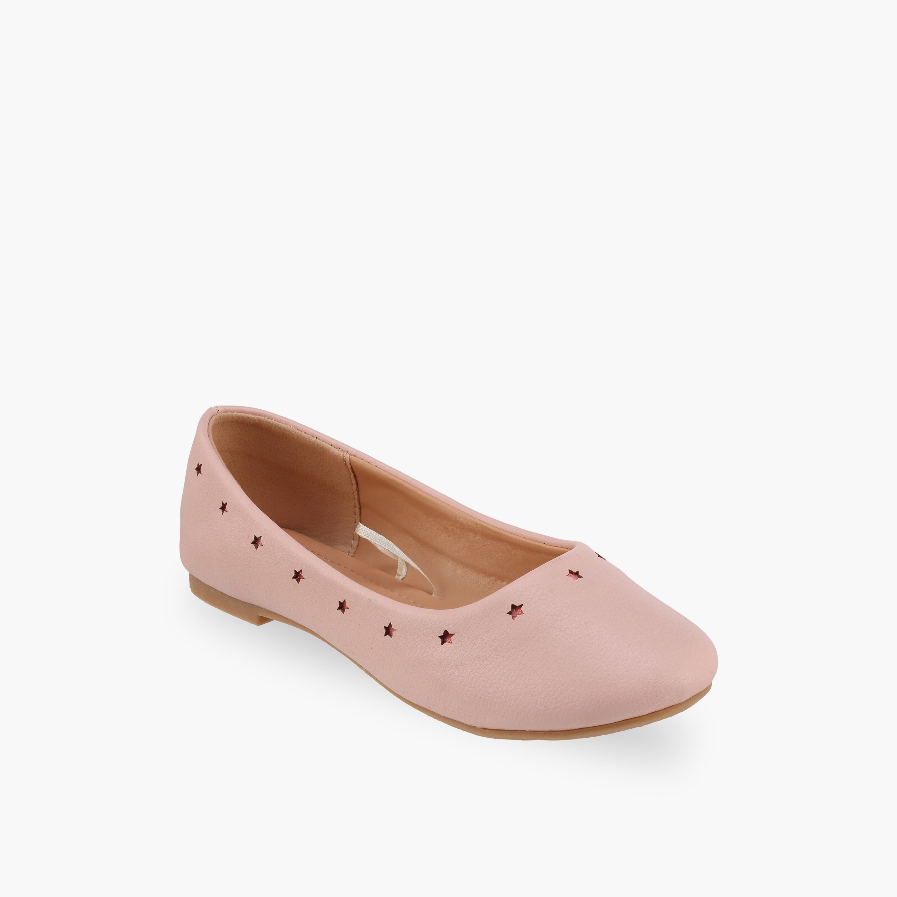 حذاء باليرينا بتفاصيل نجوم مفرغة للبنات من فلورا بيلا-girls-shoes-ballerinas-image-2