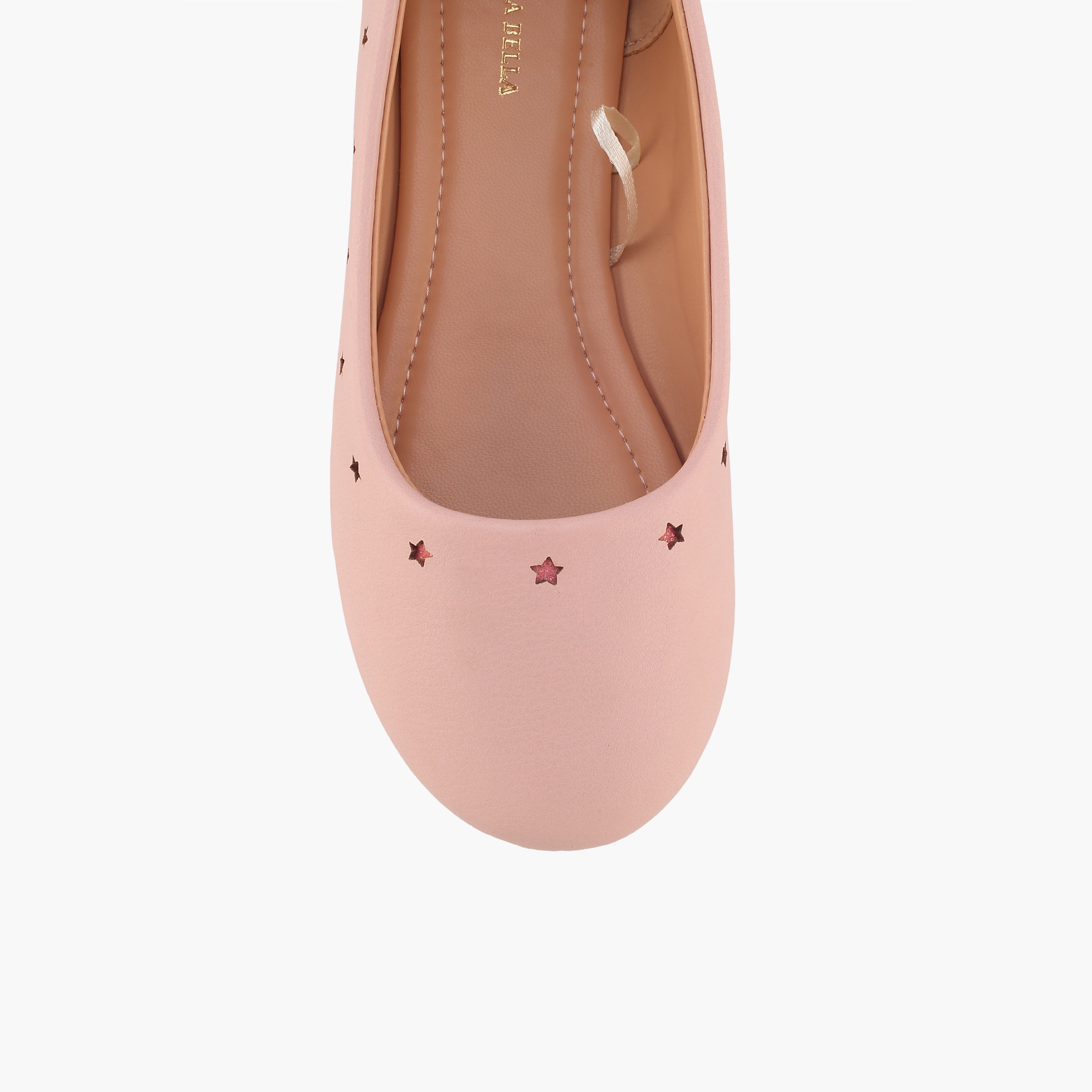 حذاء باليرينا بتفاصيل نجوم مفرغة للبنات من فلورا بيلا-girls-shoes-ballerinas-image-4