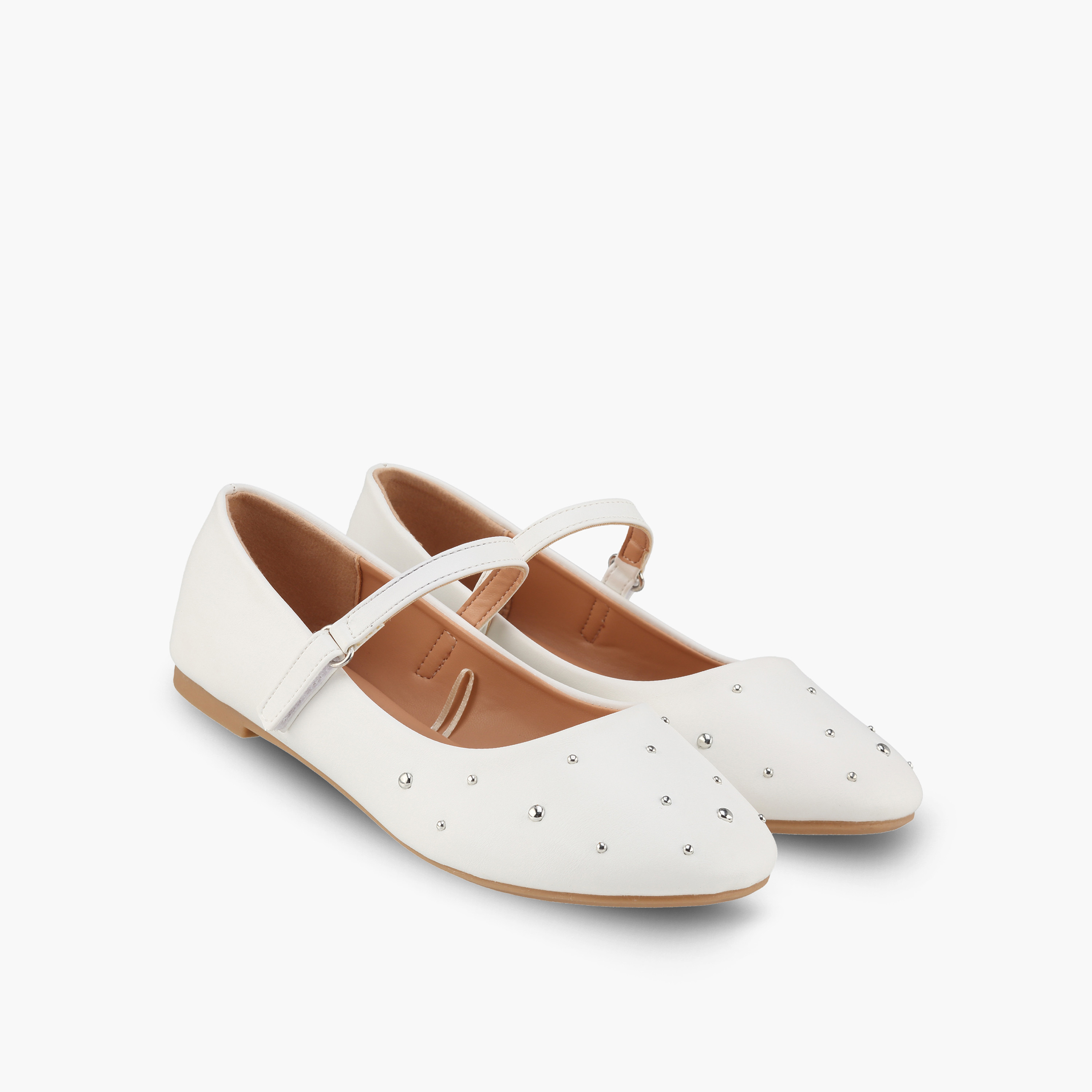 حذاء ماري جين للنساء مزين من فلورا بيلا-girls-shoes-ballerinas-image-1