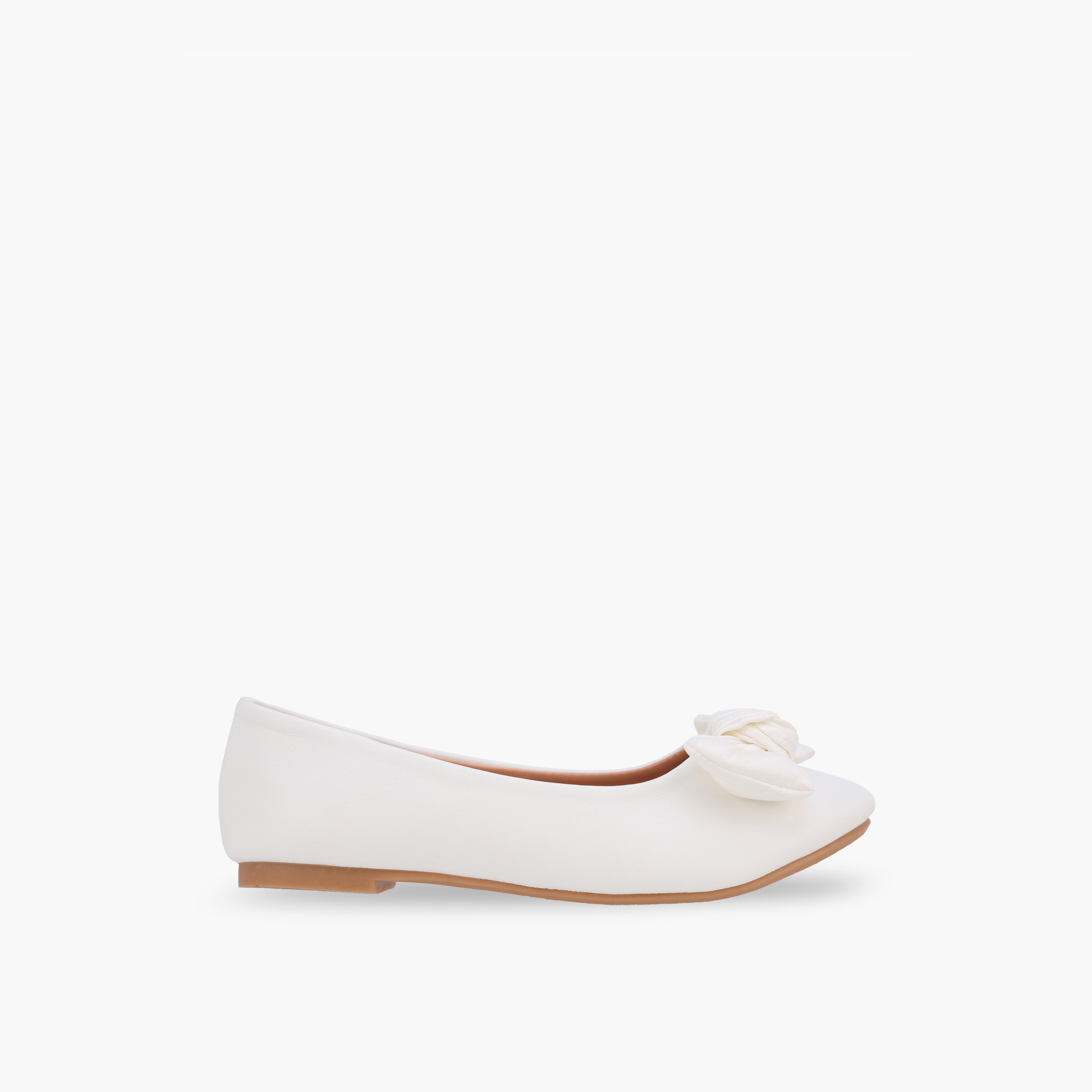 حذاء باليرينا بزينة فيونكة للبنات من فلورا بيلا-girls-shoes-ballerinas-image-3