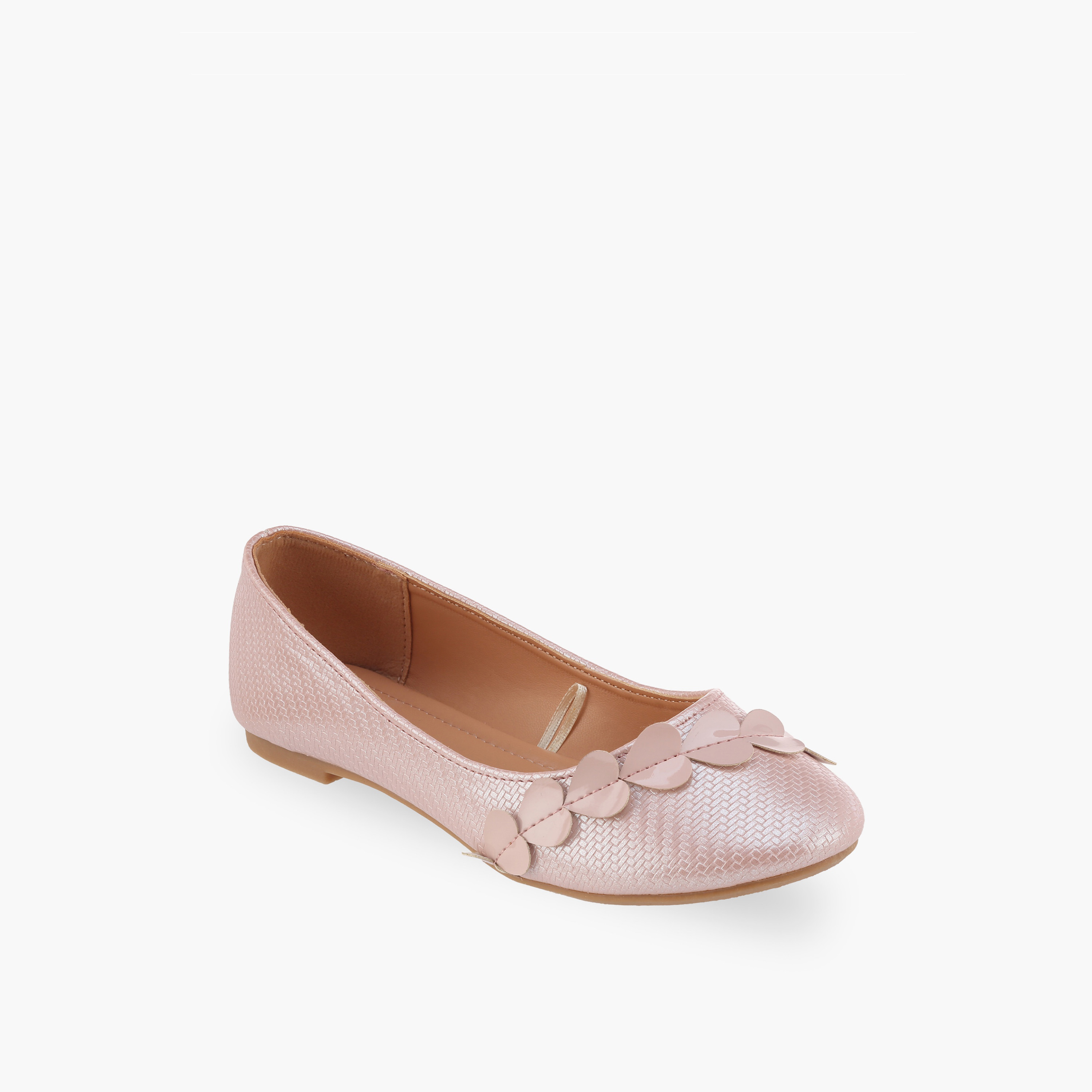 حذاء باليرينا بتفاصيل زخارف للبنات من فلورا بيلا-girls-shoes-ballerinas-image-2