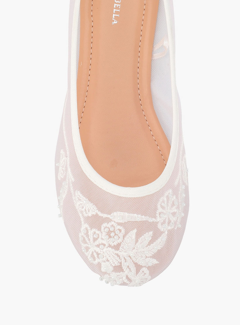 حذاء باليرينا سهل الارتداء للبنات من فلورا بيلا-girls-shoes-ballerinas-image-4