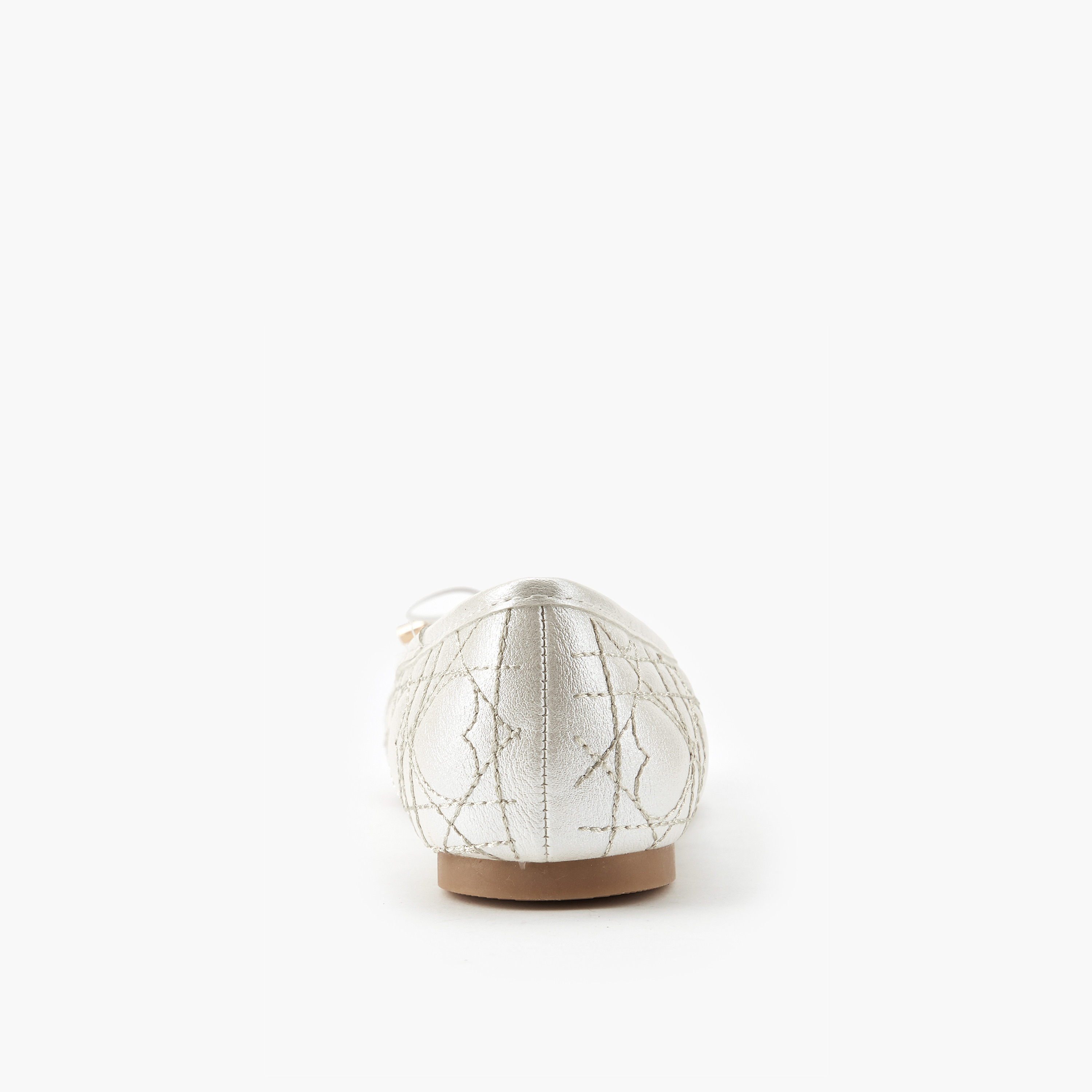 حذاء باليرينا مبطن للبنات من ليتل ميسي-girls-shoes-ballerinas-image-5