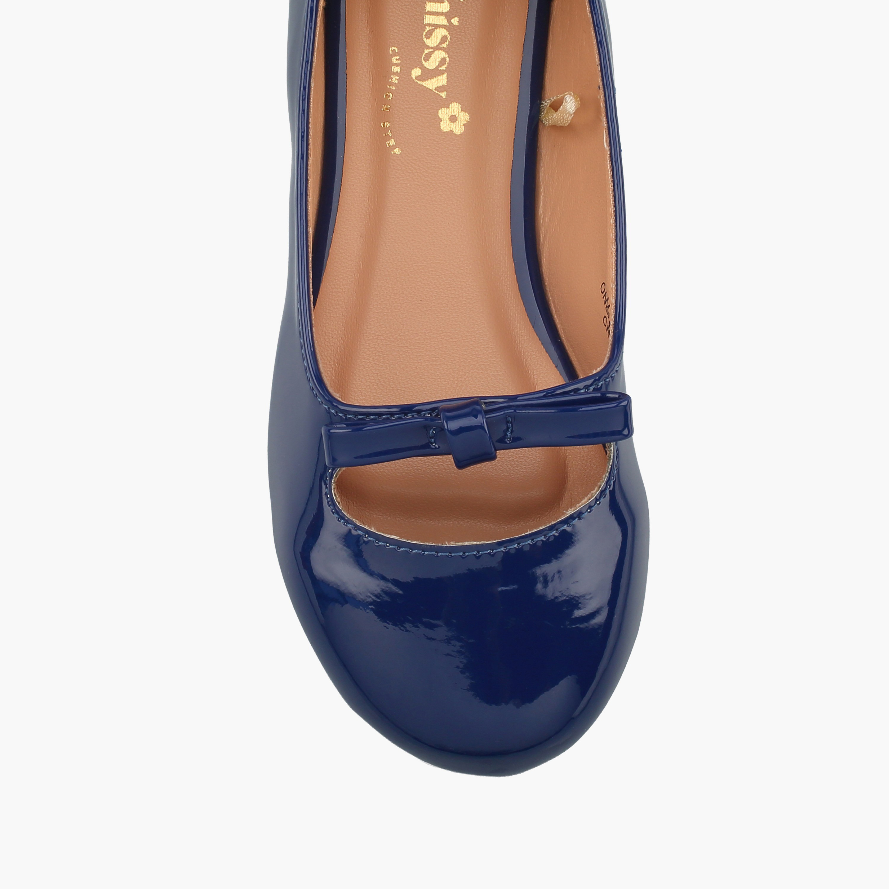حذاء باليرينا بفيونكة للبنات من ليتل ميسي-girls-shoes-ballerinas-image-4
