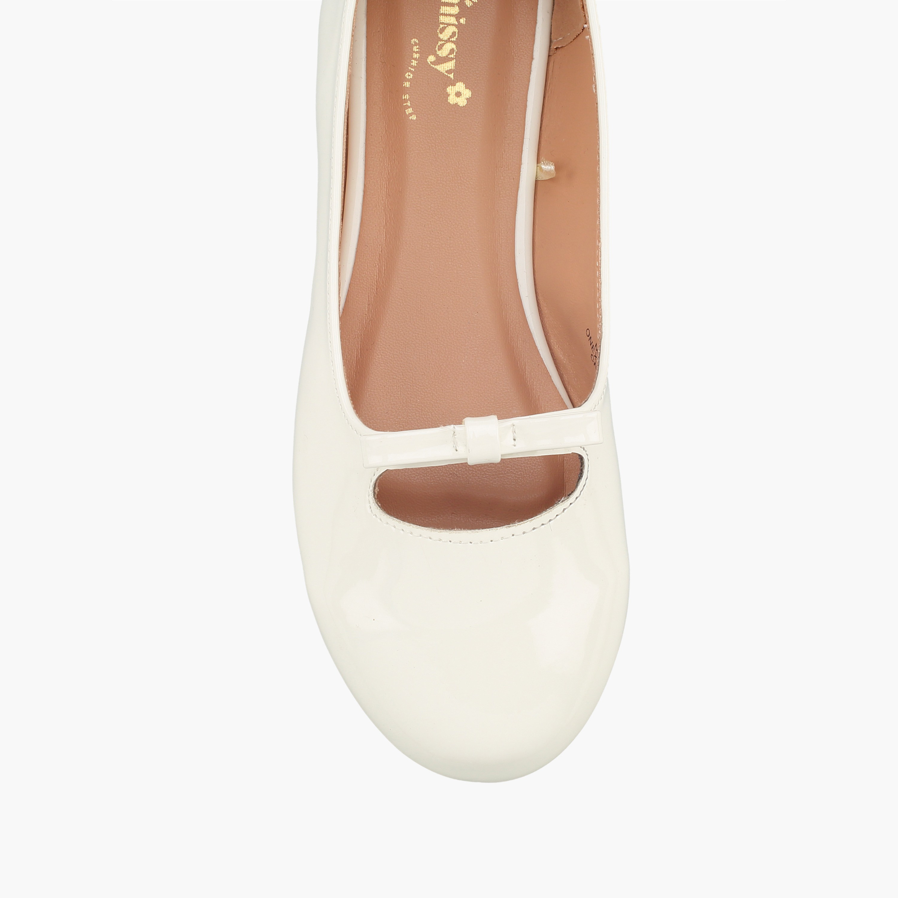 Little Missy Girls Bow Accent Ballerina Shoes-girls-shoes-ballerinas-image-4