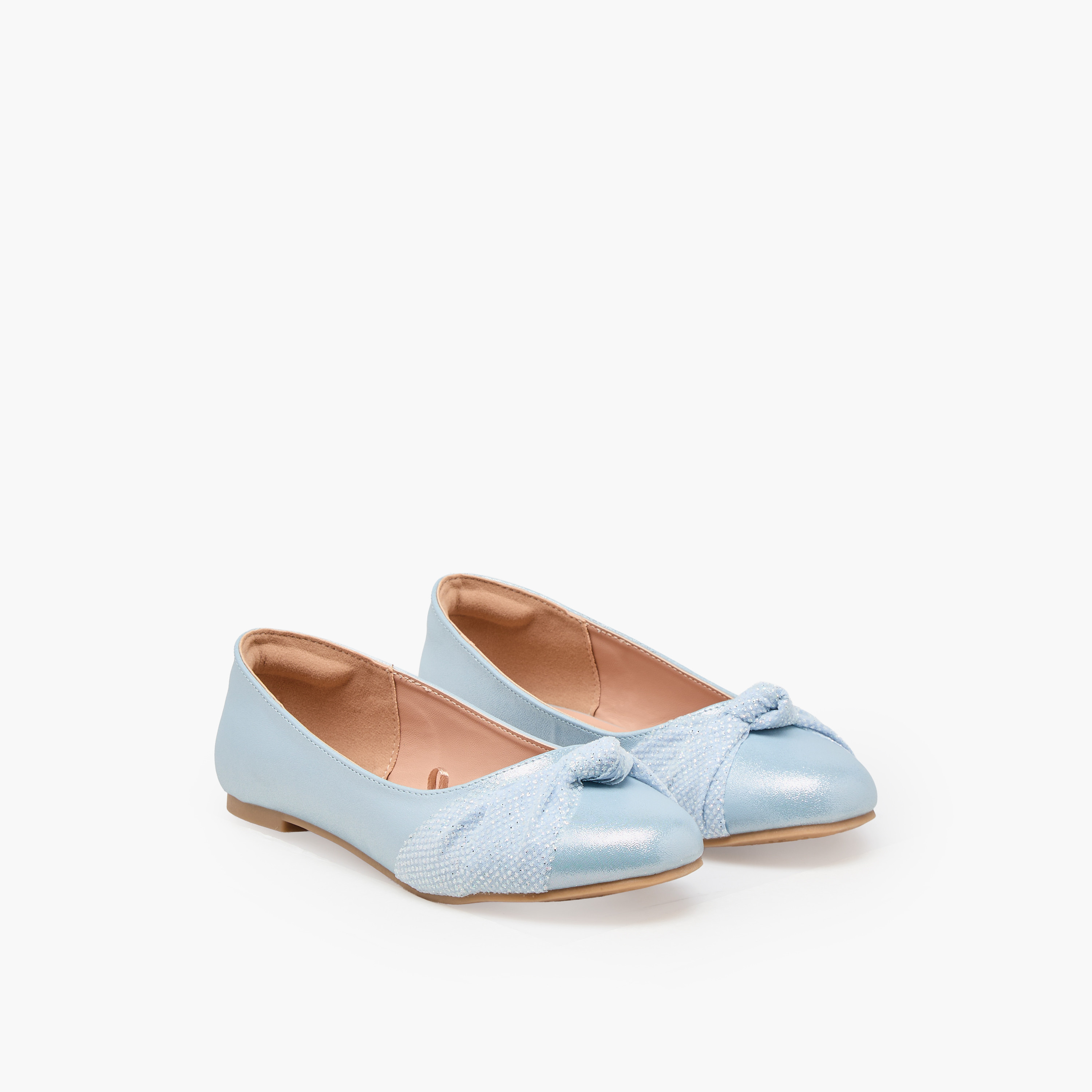 حذاء باليرينا سهل الارتداء للبنات من ليتل ميسي-girls-shoes-ballerinas-image-1