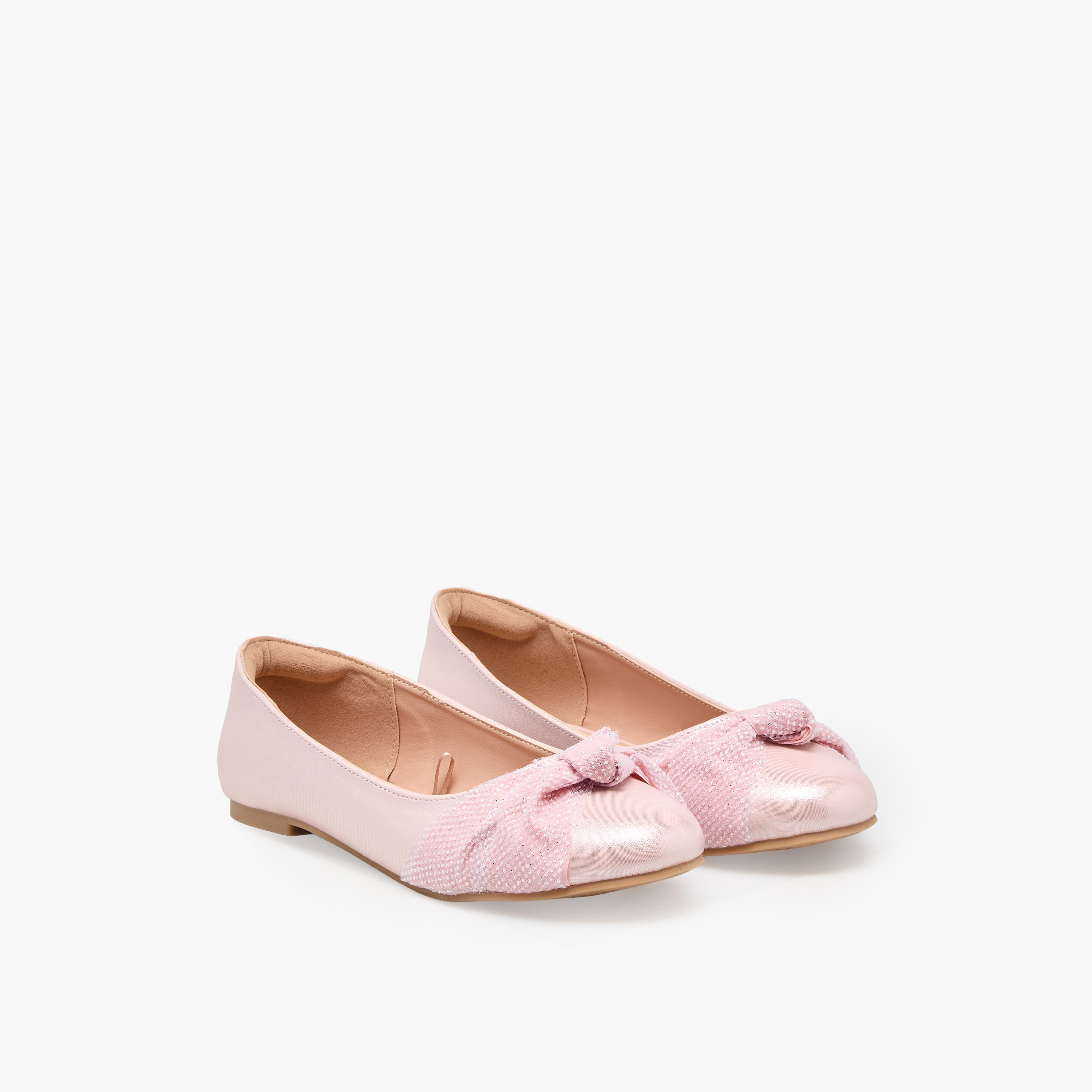 حذاء باليرينا سهل الارتداء للبنات من ليتل ميسي-girls-shoes-ballerinas-image-1