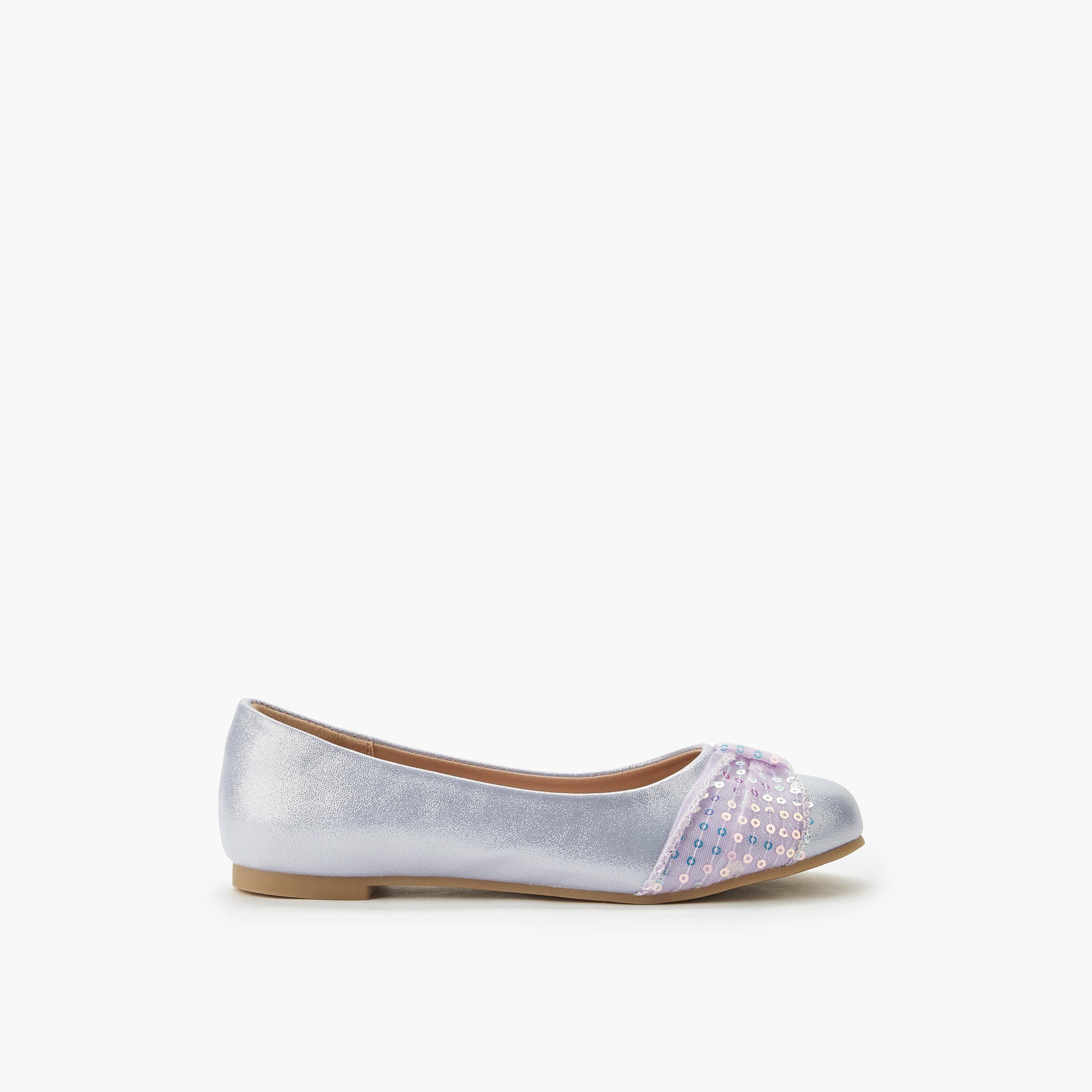 حذاء باليرينا سهل الارتداء للبنات من ليتل ميسي-girls-shoes-ballerinas-image-3