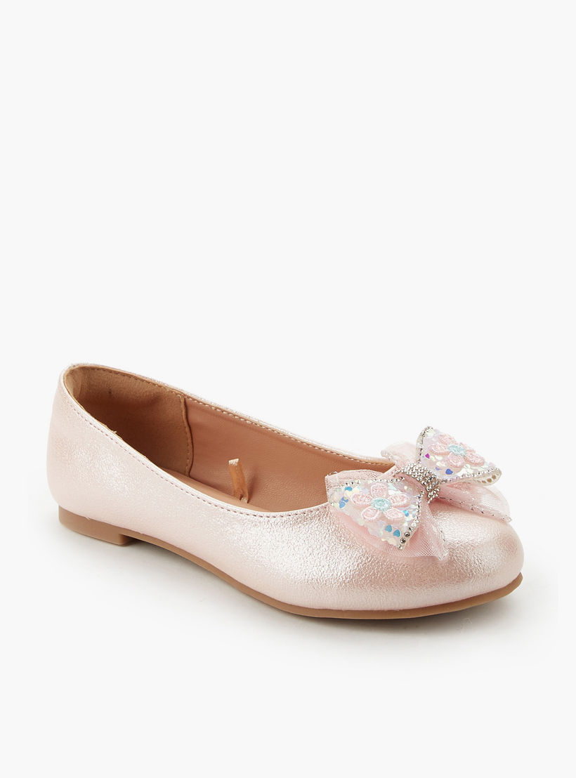 حذاء باليرينا بفيونكة للبنات من سيليست-girls-shoes-ballerinas-image-3
