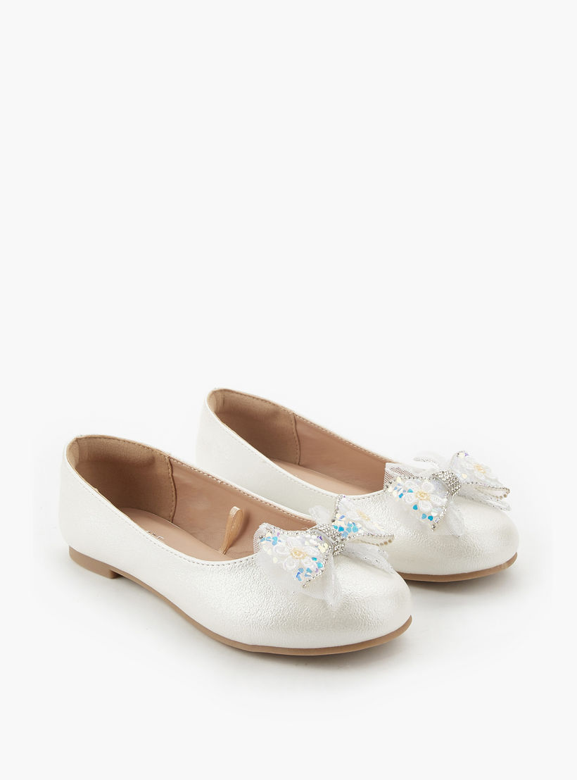 حذاء باليرينا بفيونكة للبنات من سيليست-girls-shoes-ballerinas-image-1