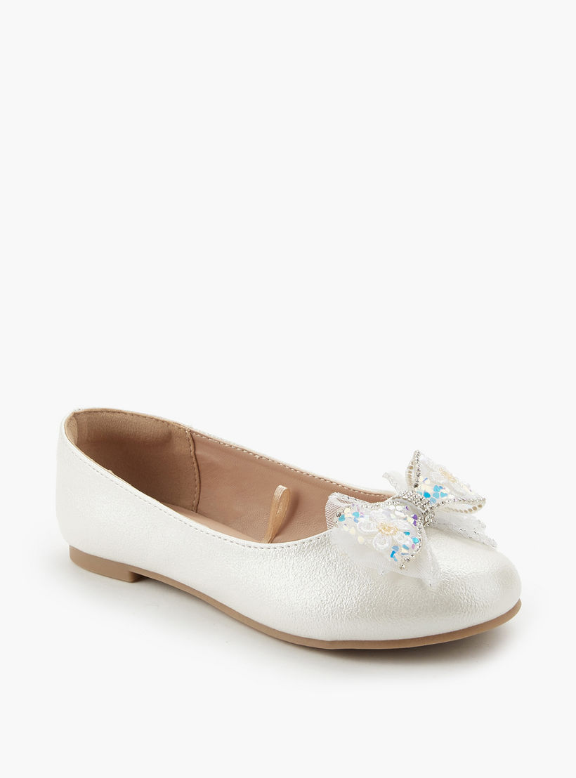 حذاء باليرينا بفيونكة للبنات من سيليست-girls-shoes-ballerinas-image-3