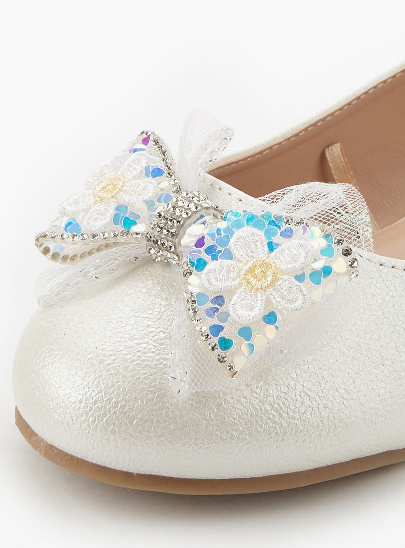 حذاء باليرينا بفيونكة للبنات من سيليست-girls-shoes-ballerinas-image-4