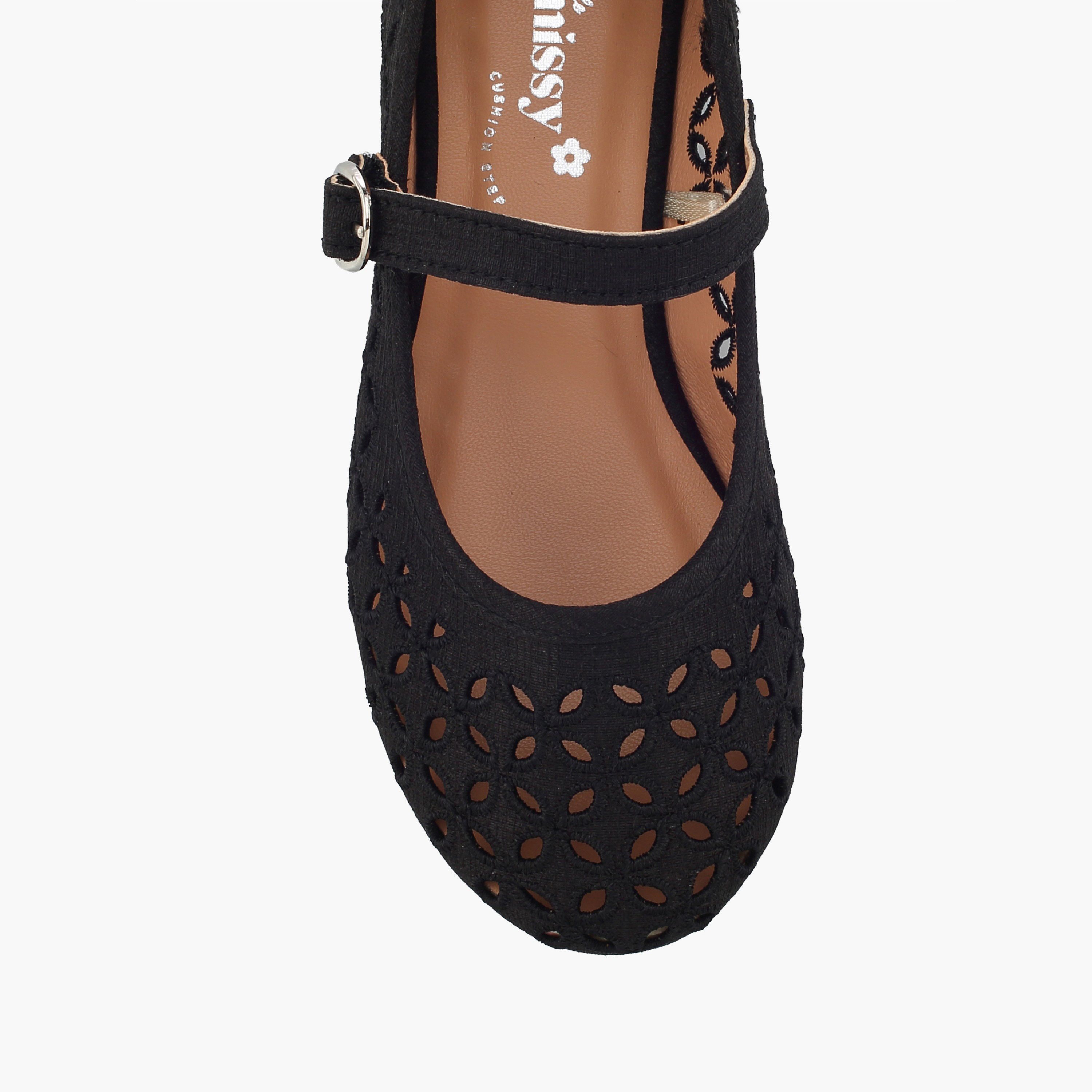 Little Missy Girls Laser Cut Mary Jane Shoes-girls-shoes-maryjanes-image-4