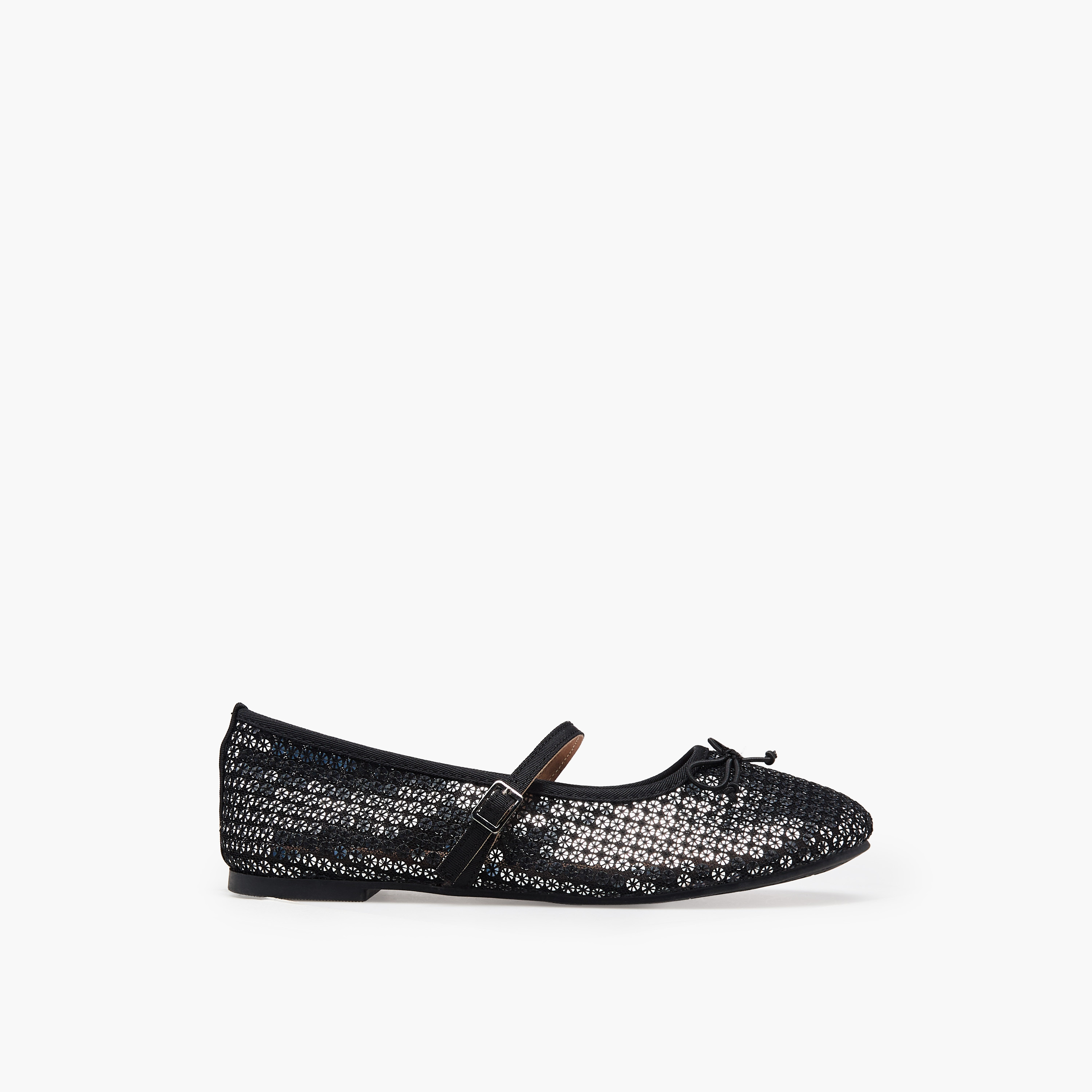 حذاء ماري جين بإبزيم إغلاق للبنات من ليتل ميسي-girls-shoes-maryjanes-image-3