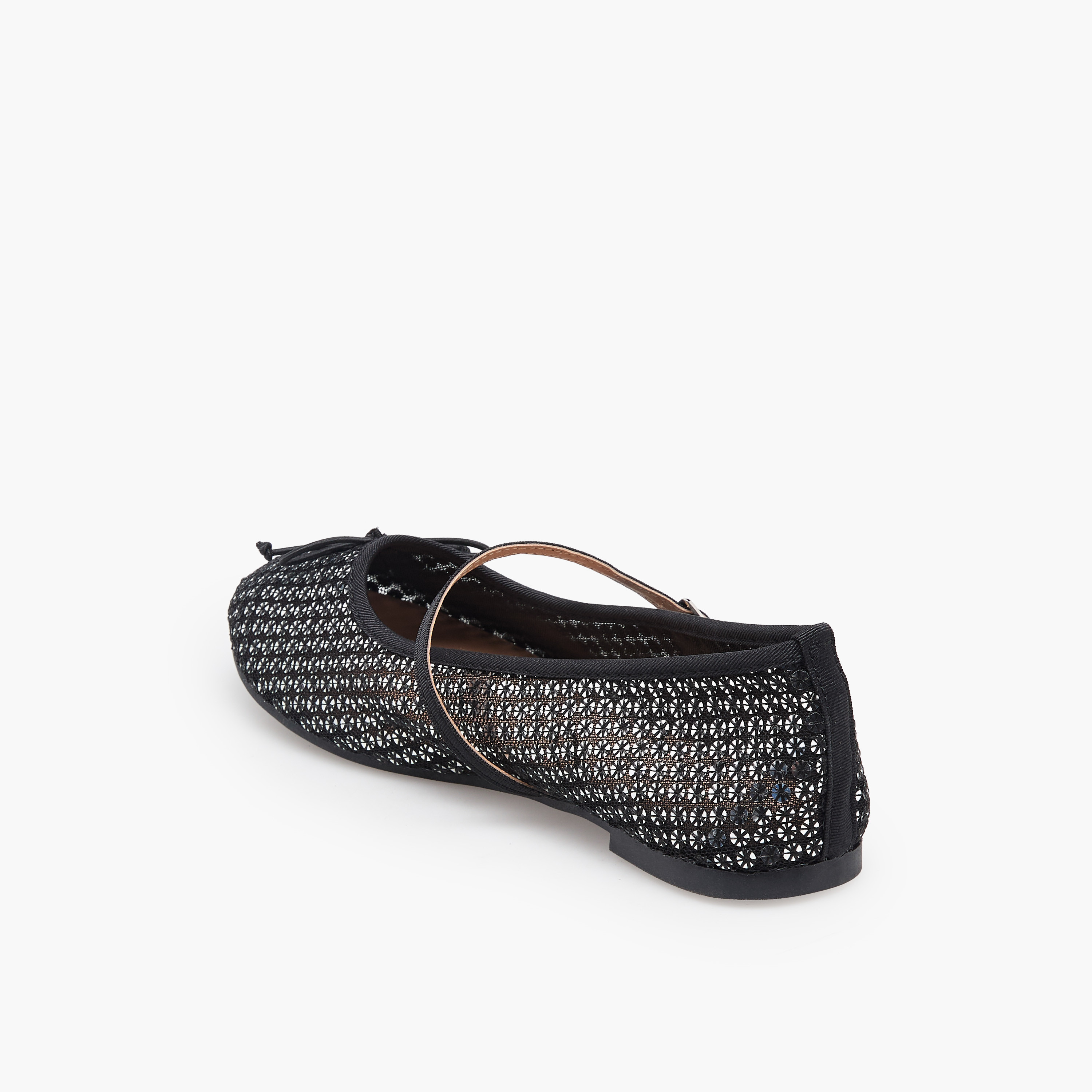 حذاء ماري جين بإبزيم إغلاق للبنات من ليتل ميسي-girls-shoes-maryjanes-image-4