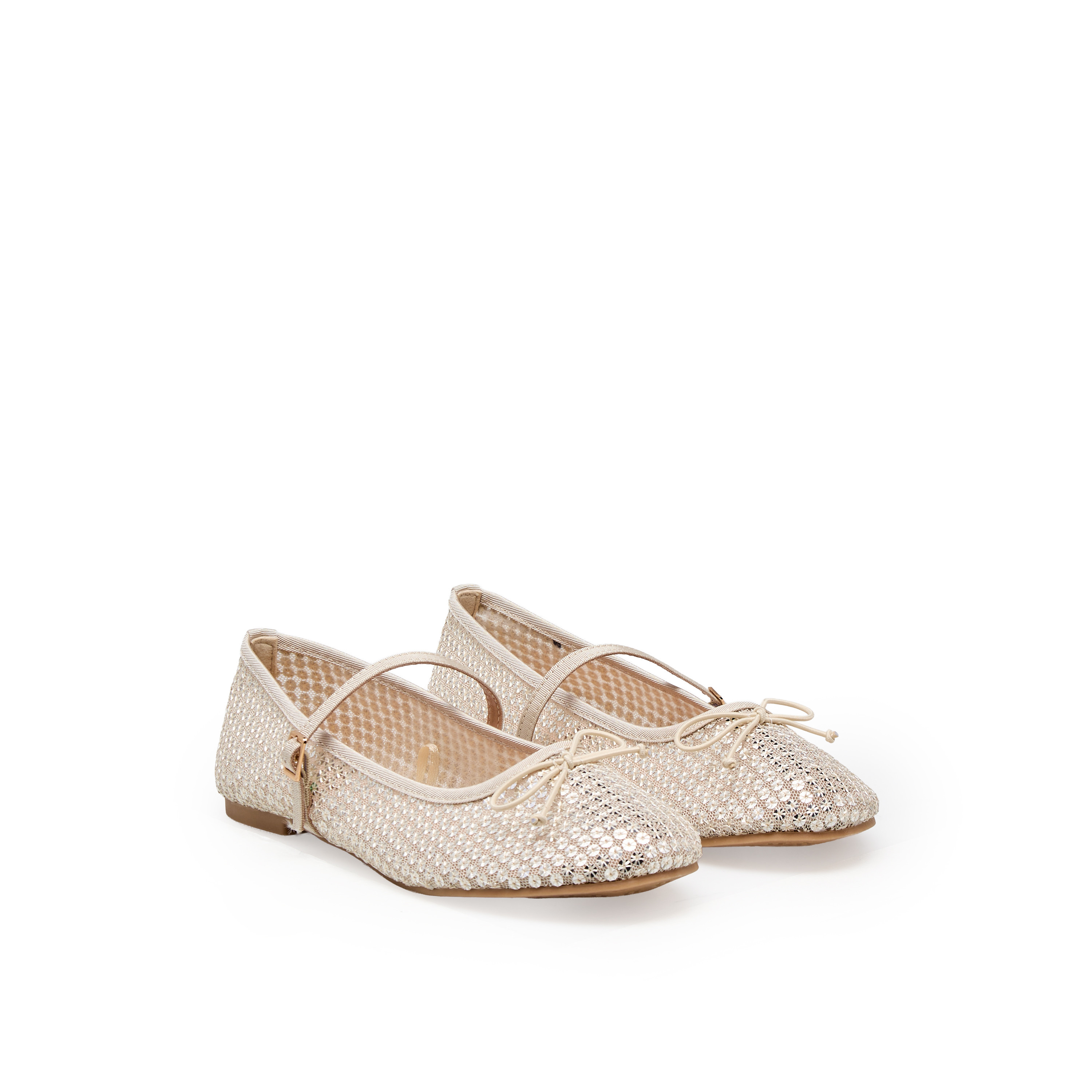 حذاء ماري جين بإبزيم إغلاق للبنات من ليتل ميسي-girls-shoes-maryjanes-image-1