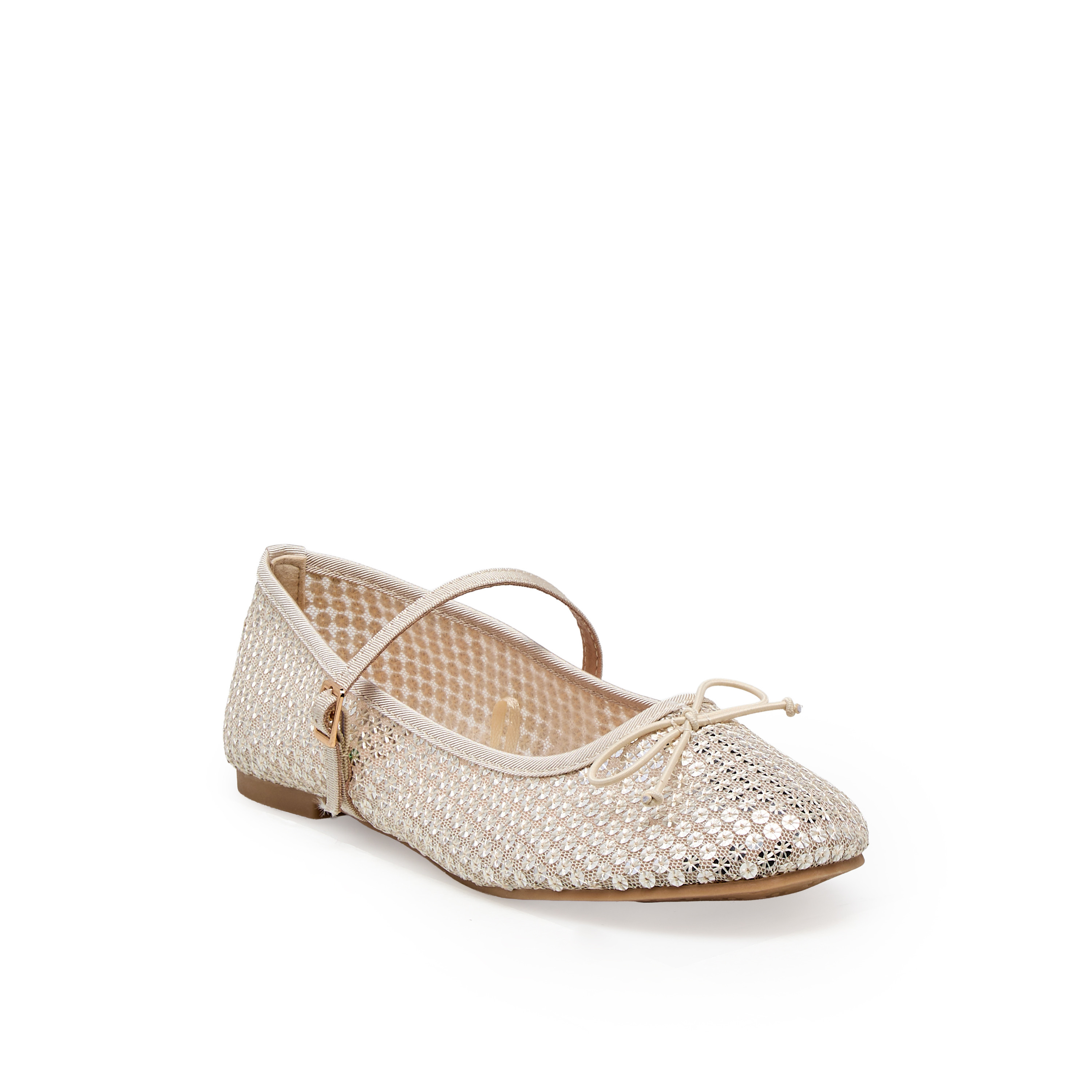 حذاء ماري جين بإبزيم إغلاق للبنات من ليتل ميسي-girls-shoes-maryjanes-image-2