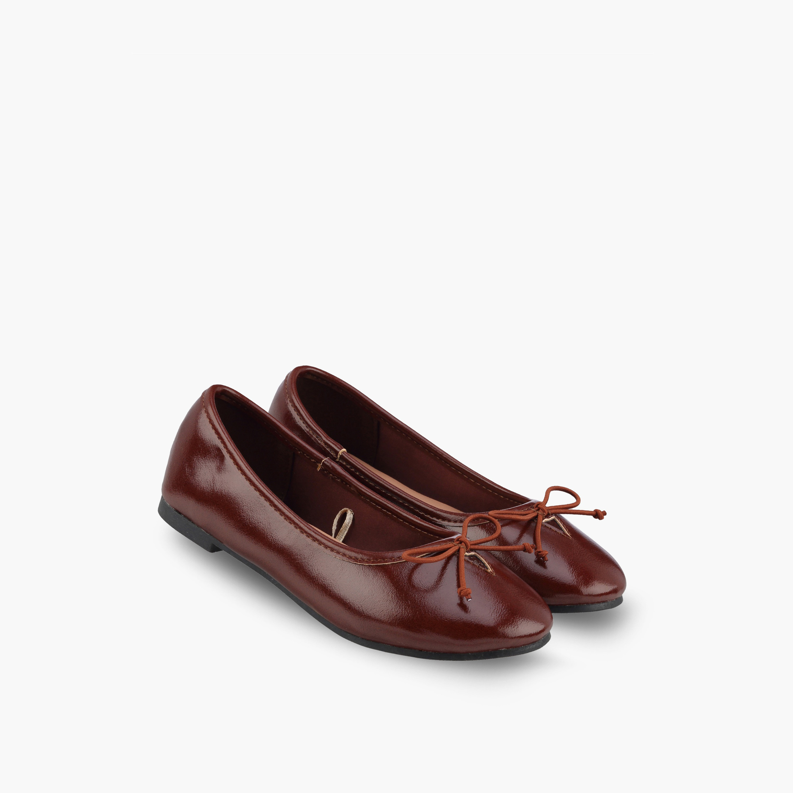حذاء باليرينا بفيونكة للبنات من ليتل ميسي-girls-shoes-ballerinas-image-1
