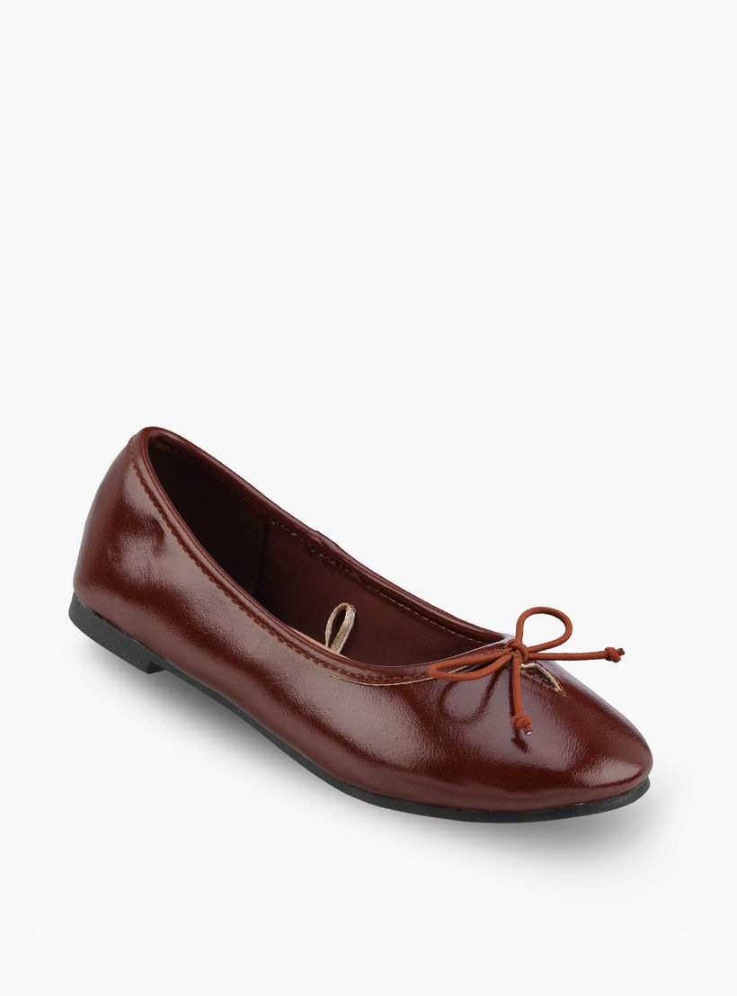 حذاء باليرينا بفيونكة للبنات من ليتل ميسي-girls-shoes-ballerinas-image-2