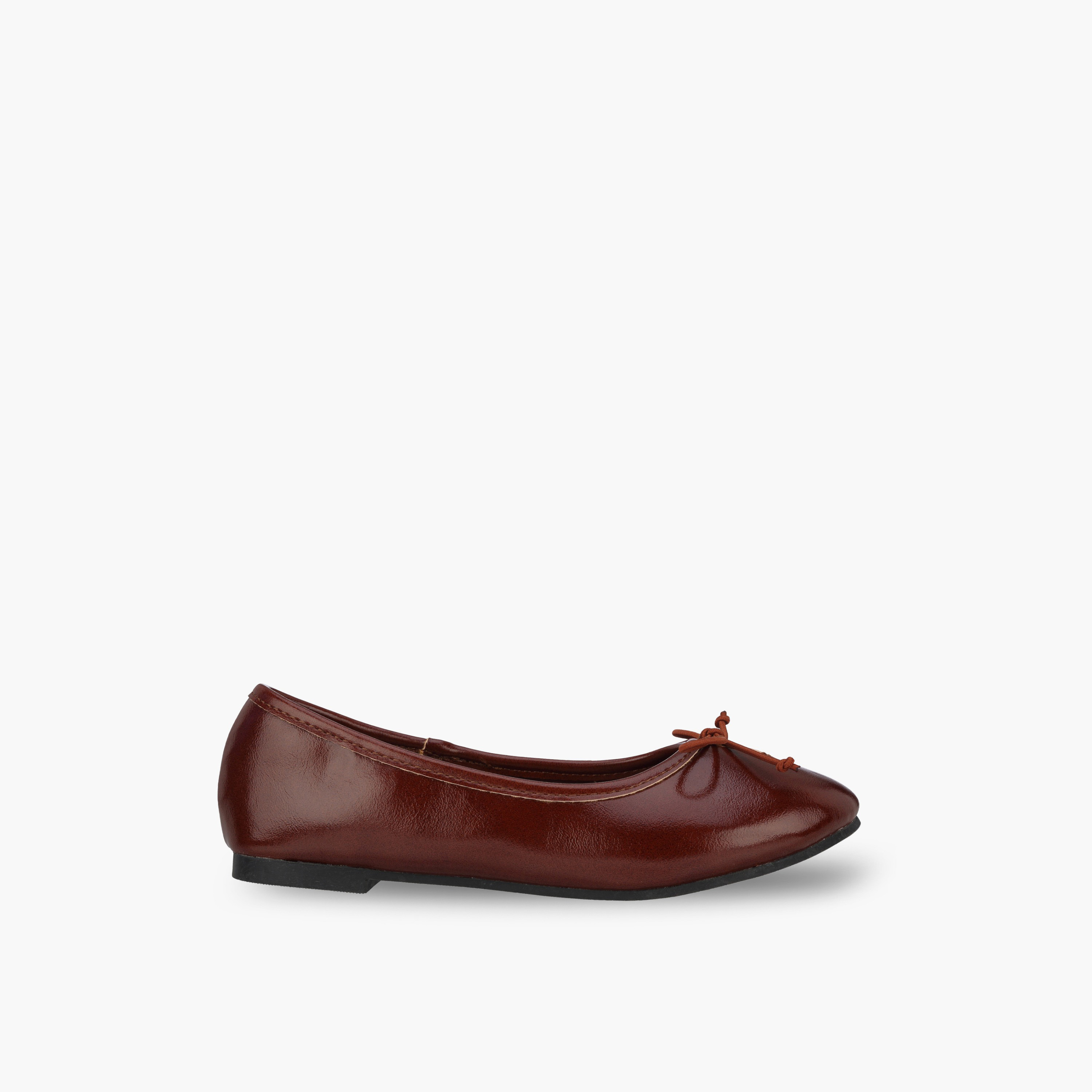 حذاء باليرينا بفيونكة للبنات من ليتل ميسي-girls-shoes-ballerinas-image-3