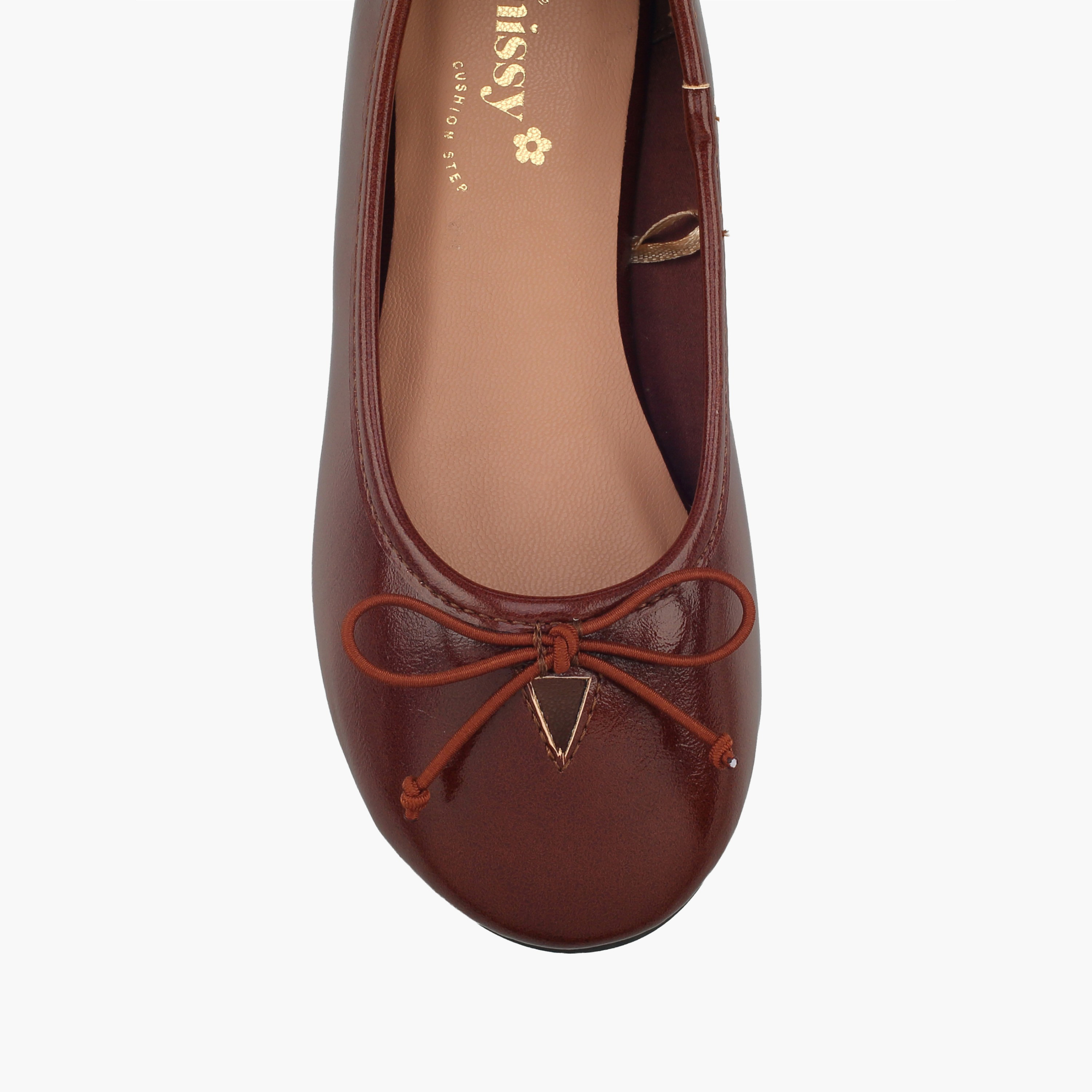 حذاء باليرينا بفيونكة للبنات من ليتل ميسي-girls-shoes-ballerinas-image-4