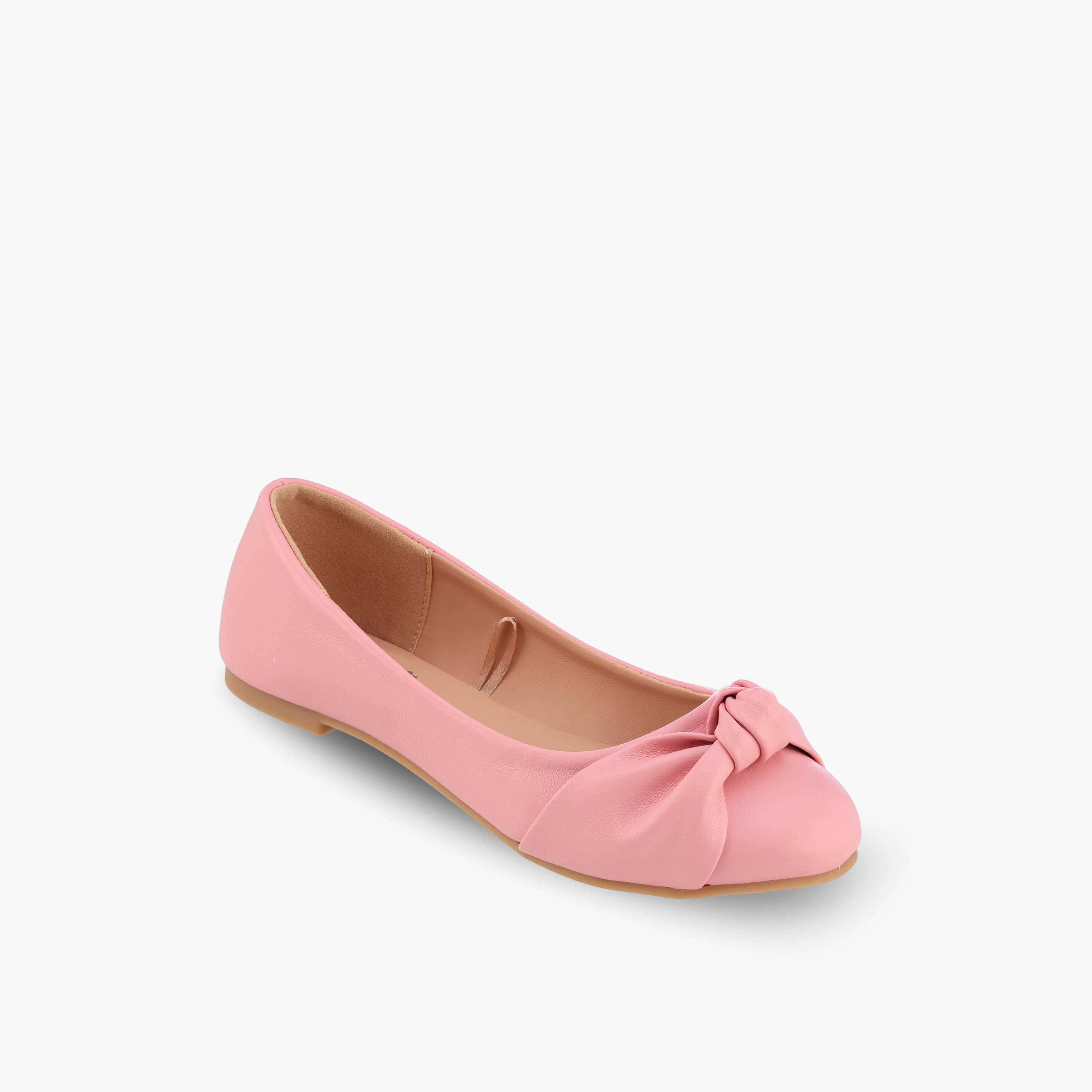 حذاء باليرينا بعقدة للبنات من ليتل ميسي-girls-shoes-ballerinas-image-2