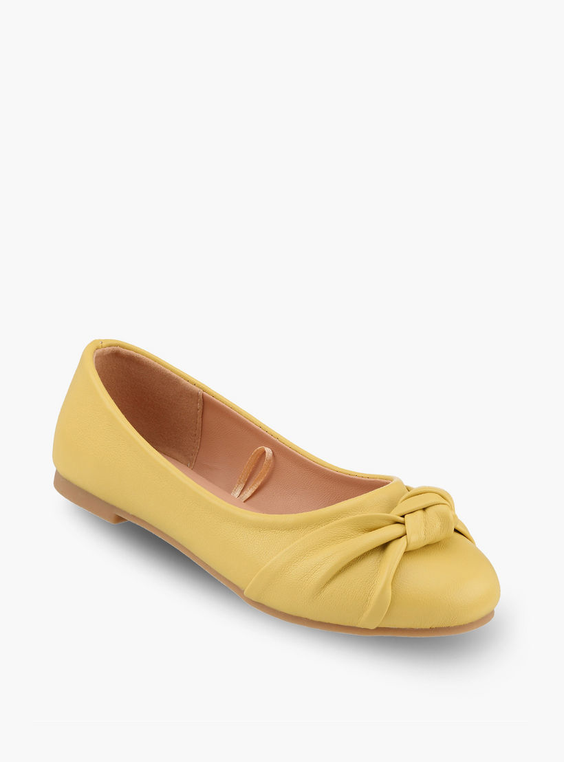 حذاء باليرينا بعقدة للبنات من ليتل ميسي-girls-shoes-ballerinas-image-2