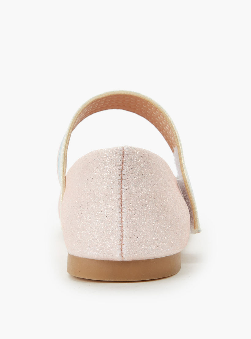 حذاء باليرينا بشريط إغلاق لاصق للبنات من جونيورز-girls-shoes-ballerinas-image-4
