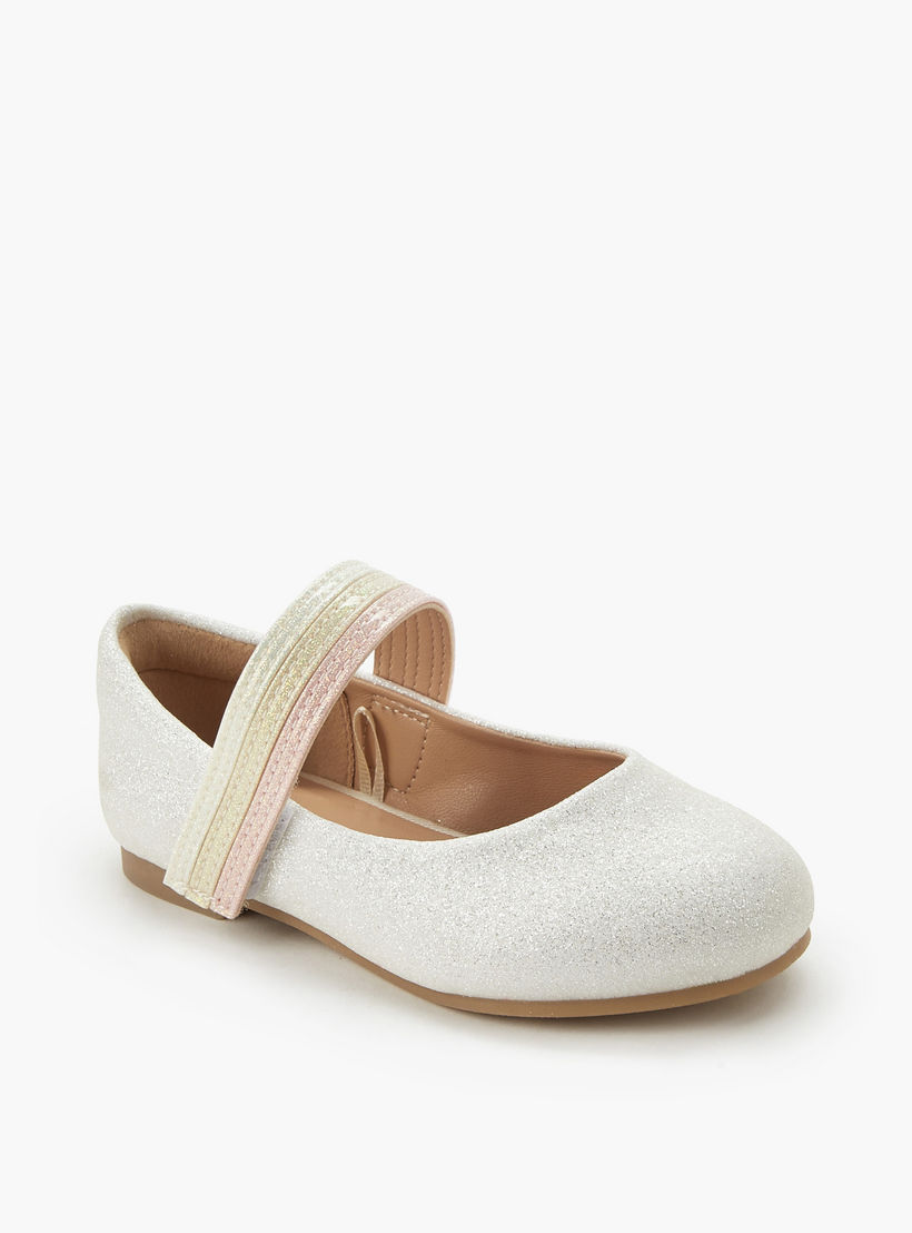 حذاء باليرينا بشريط إغلاق لاصق للبنات من جونيورز-girls-shoes-ballerinas-image-2