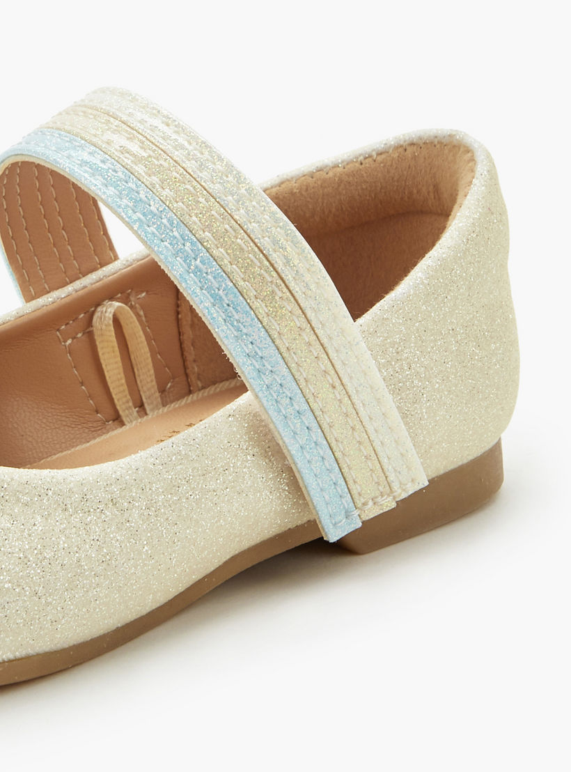حذاء باليرينا بشريط إغلاق لاصق للبنات من جونيورز-girls-shoes-ballerinas-image-5
