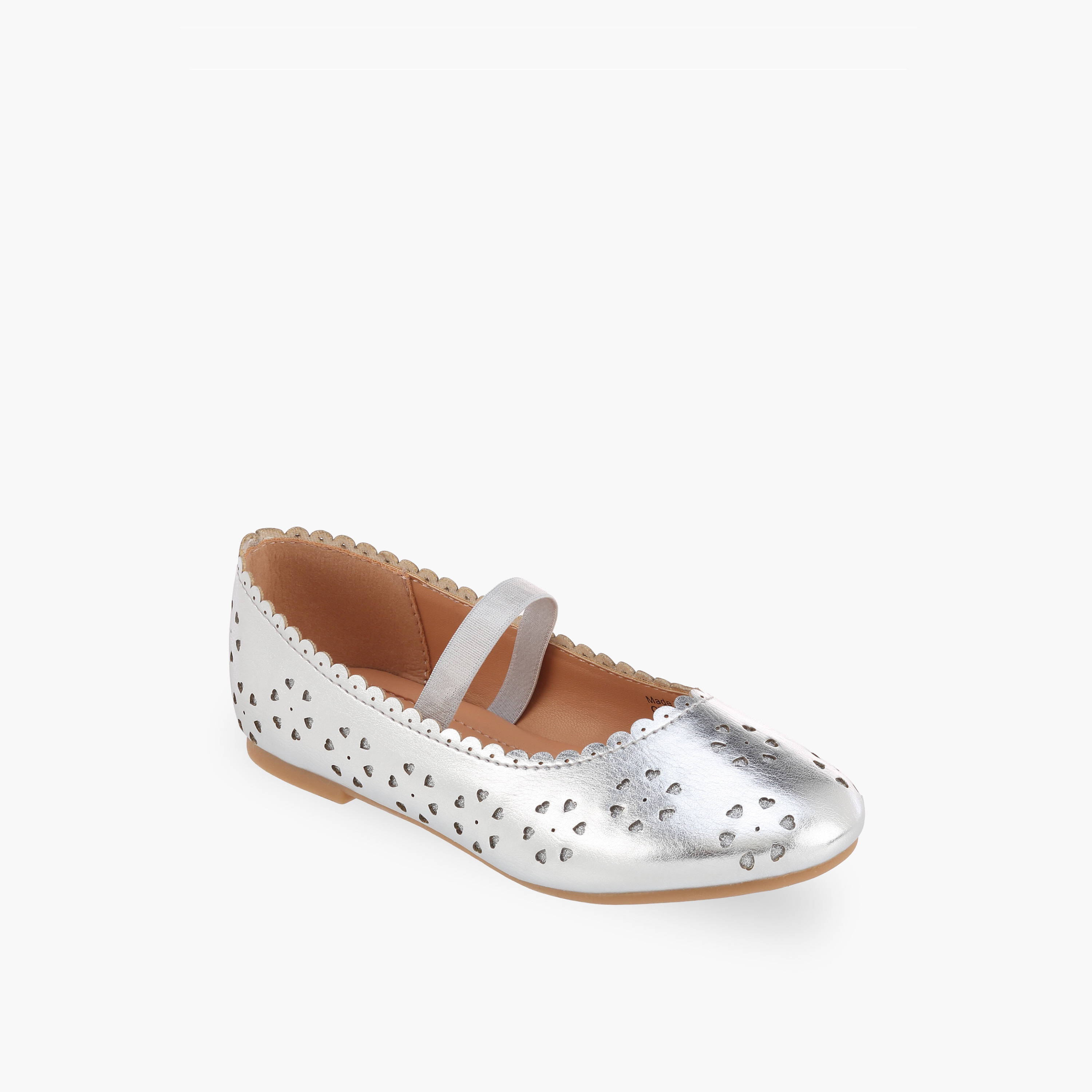 حذاء باليرينا بتفاصيل قلوب مفرغة للبنات من فلورا بيلا-girls-shoes-ballerinas-image-2