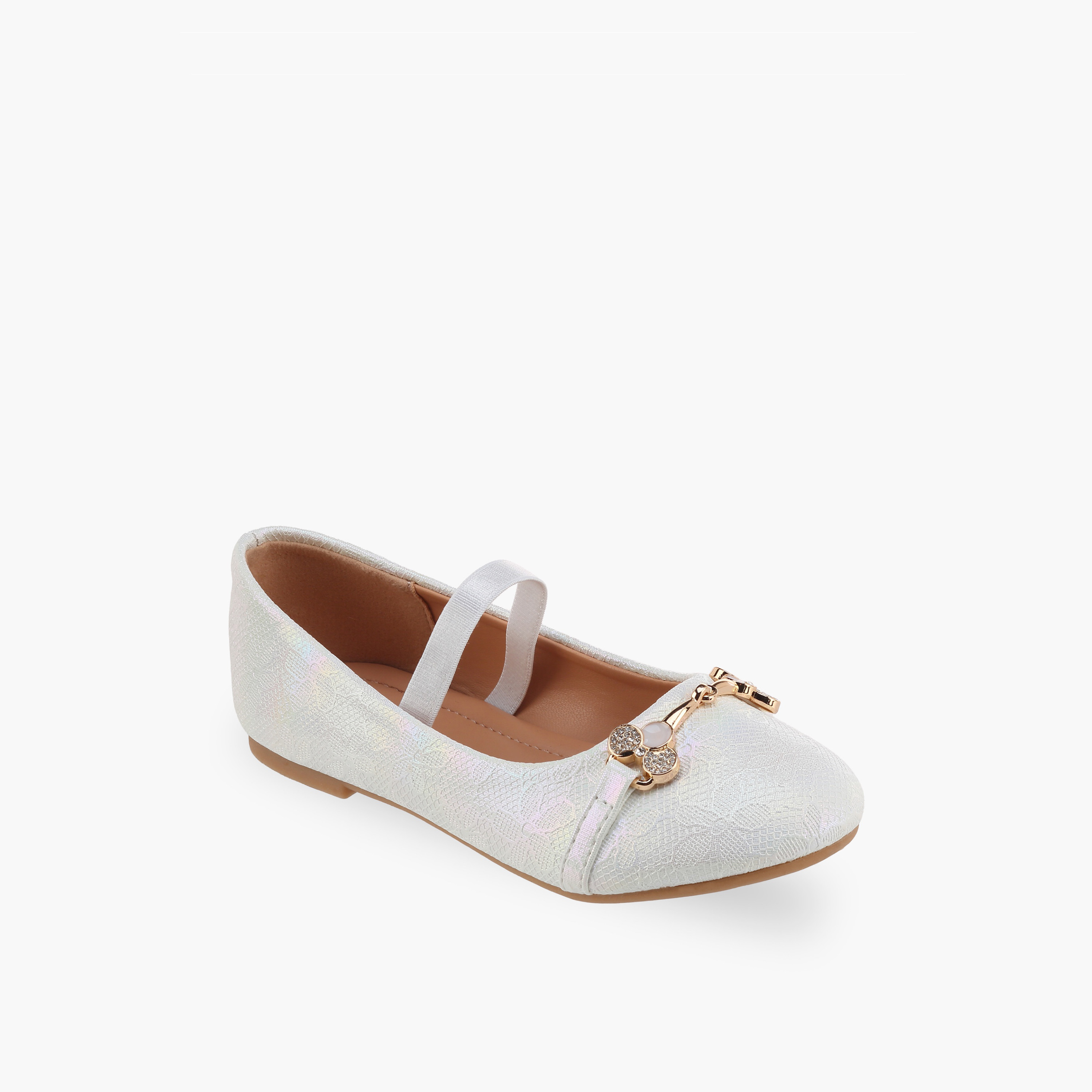 Flora Bella Girls Buckle Accent Ballerina Shoes-girls-shoes-ballerinas-image-2