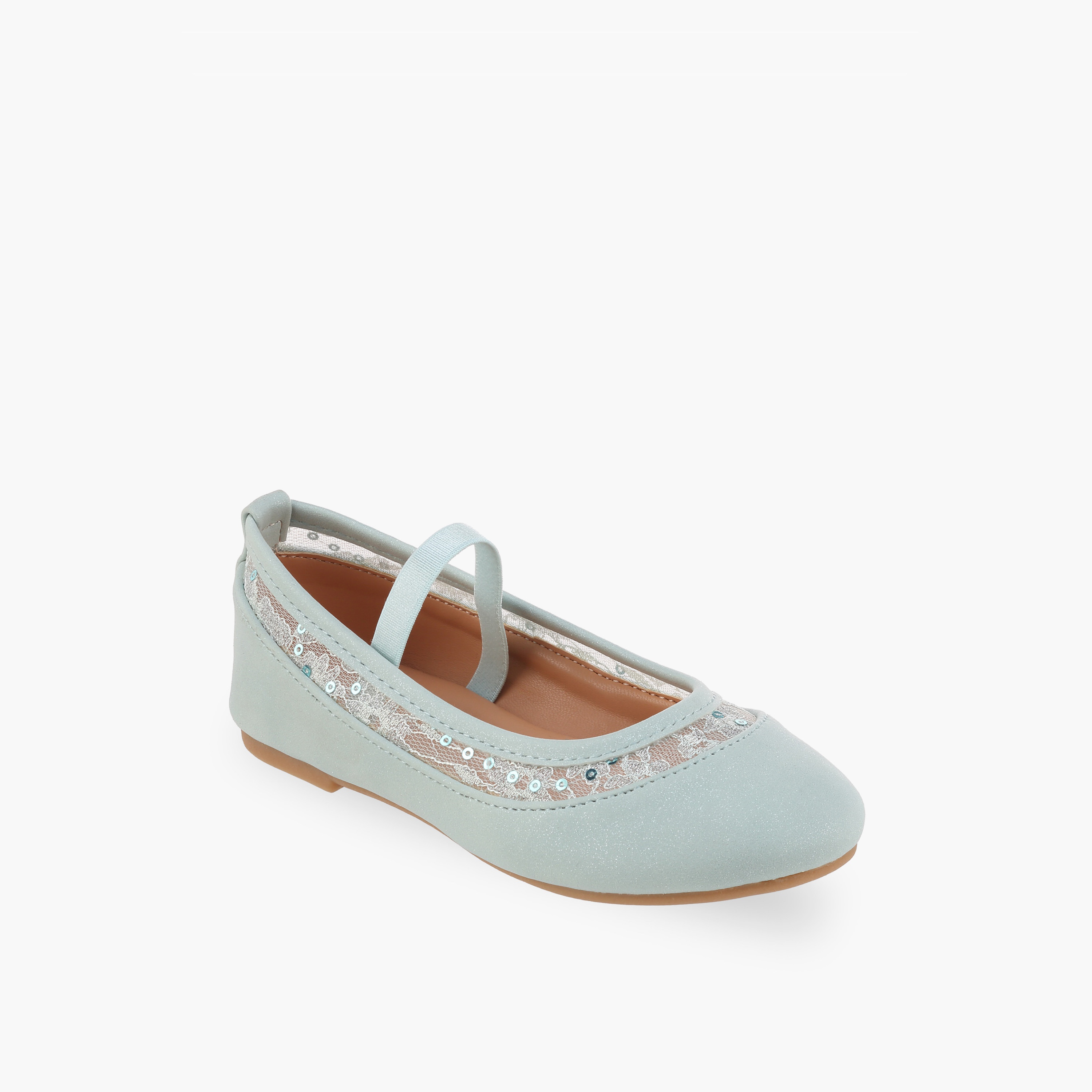 حذاء باليرينا بحافة دانتيل للبنات من فلورا بيلا-girls-shoes-ballerinas-image-5