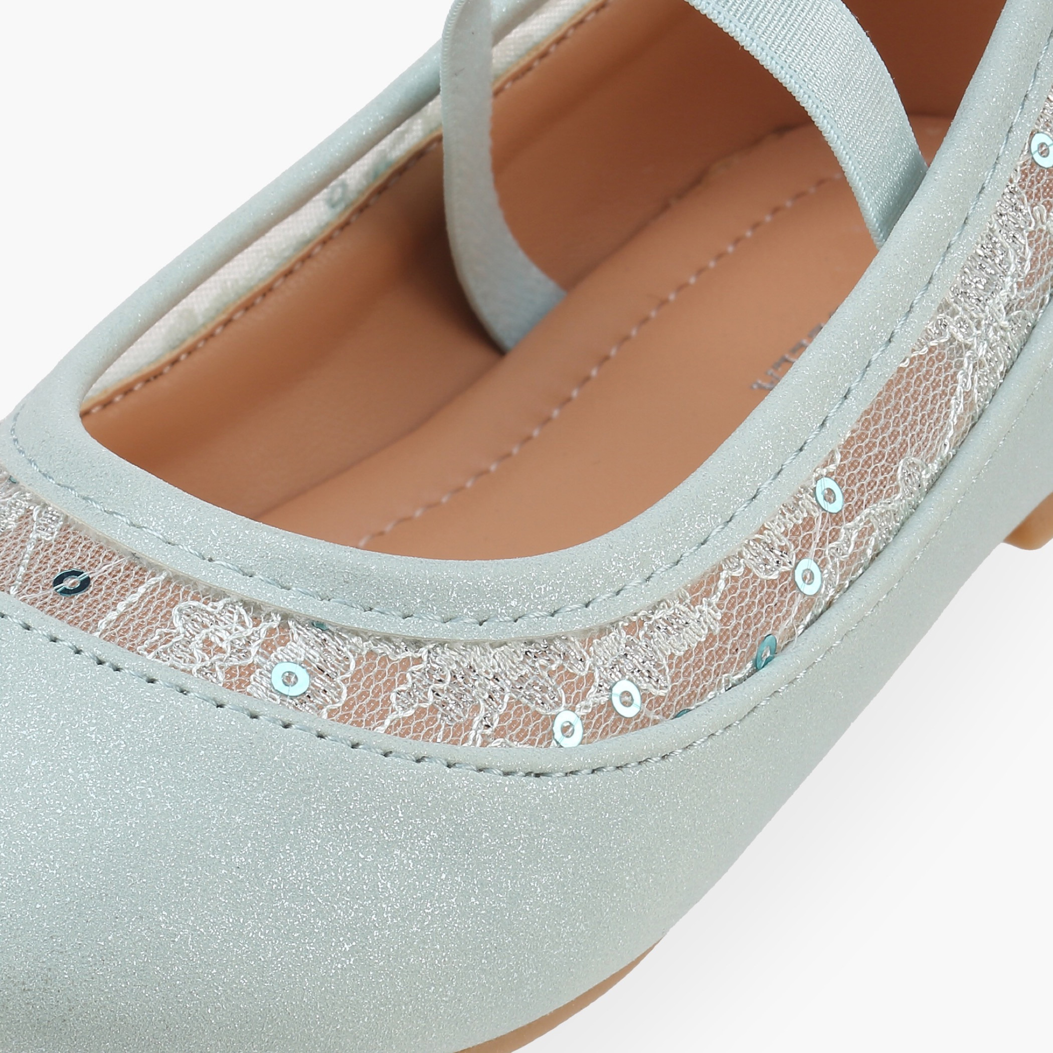 حذاء باليرينا بحافة دانتيل للبنات من فلورا بيلا-girls-shoes-ballerinas-image-1