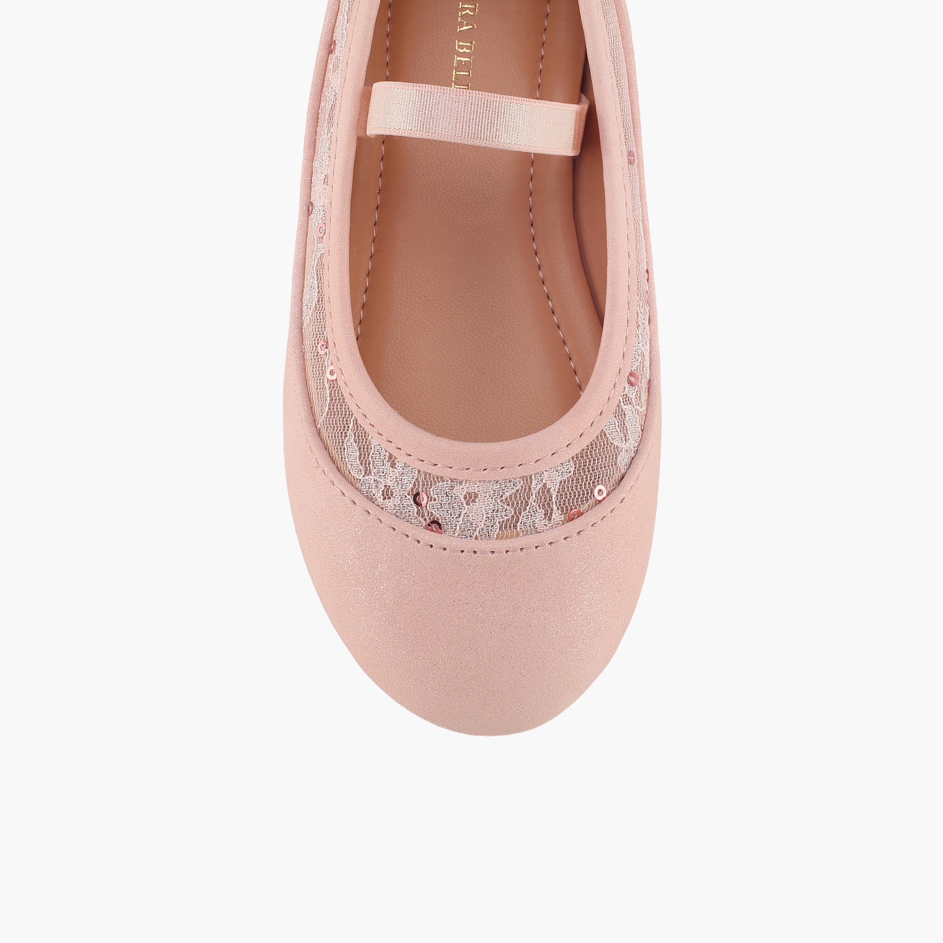 Flora Bella Girls Lace Trim Ballerina Shoes-girls-shoes-ballerinas-image-4