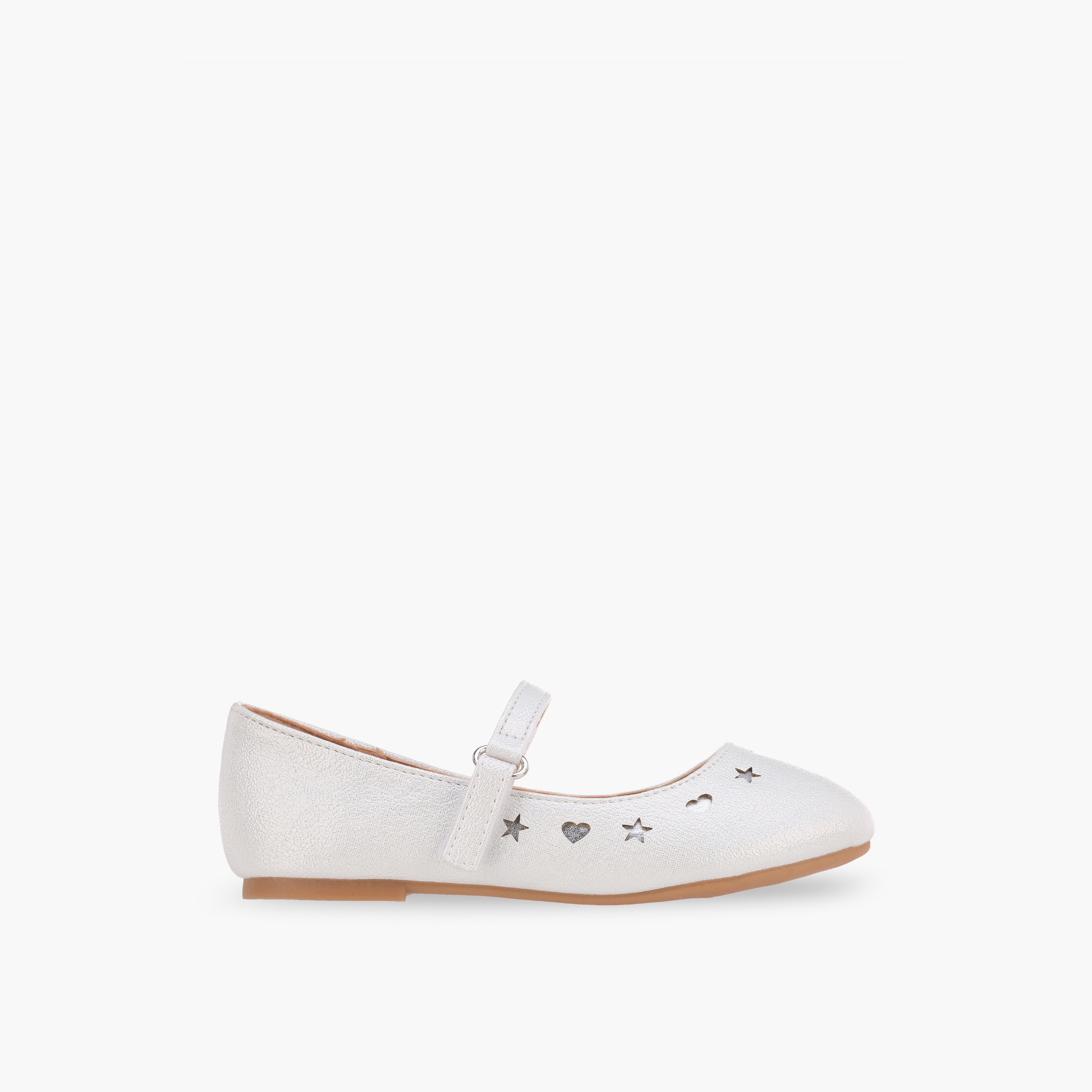 Flora Bella Girls Cutout Detail Hook & Loop Mary Jane Shoes-girls-shoes-maryjanes-image-3