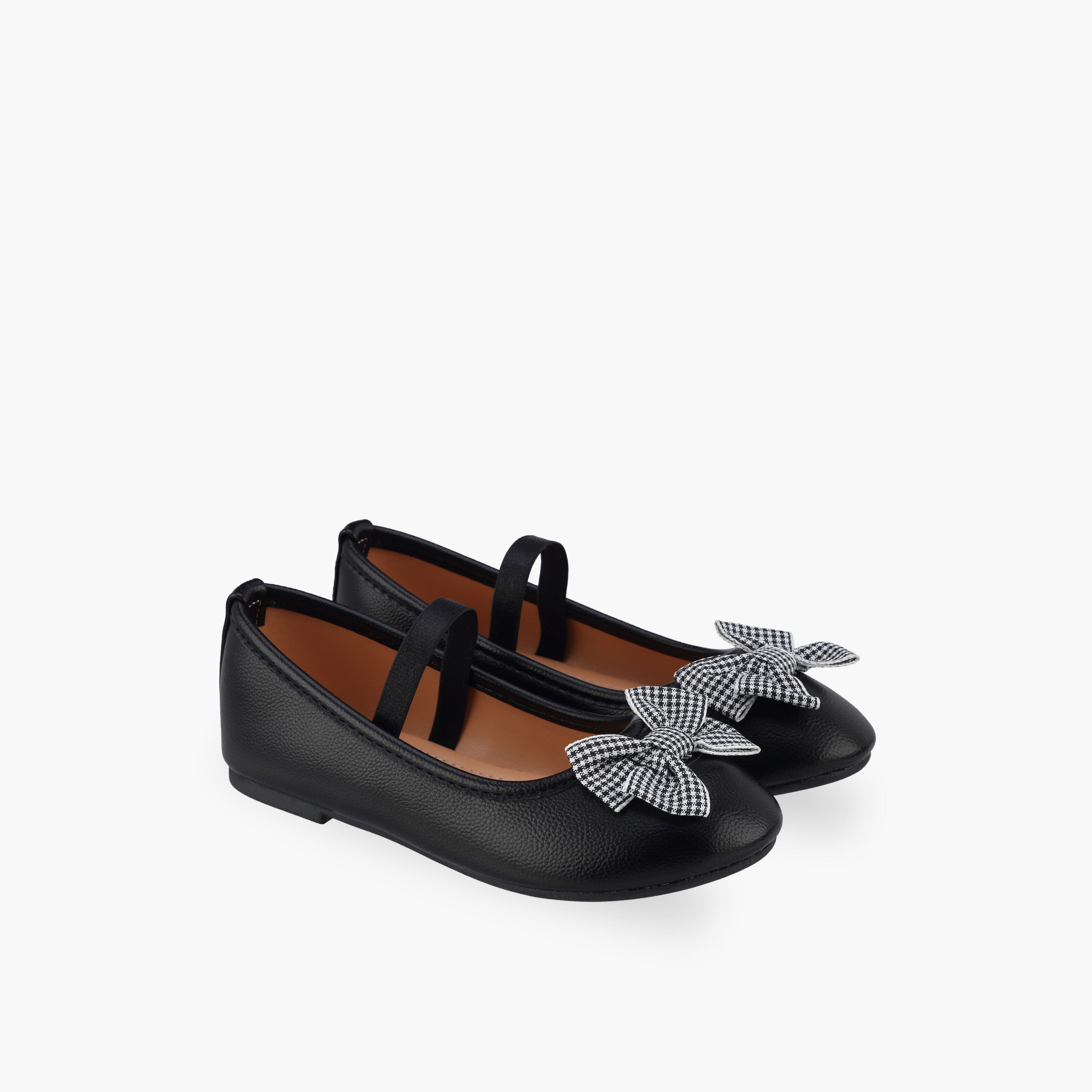 حذاء باليرينا بحزام مطاط للبنات من فلورا بيلا-girls-shoes-ballerinas-image-1