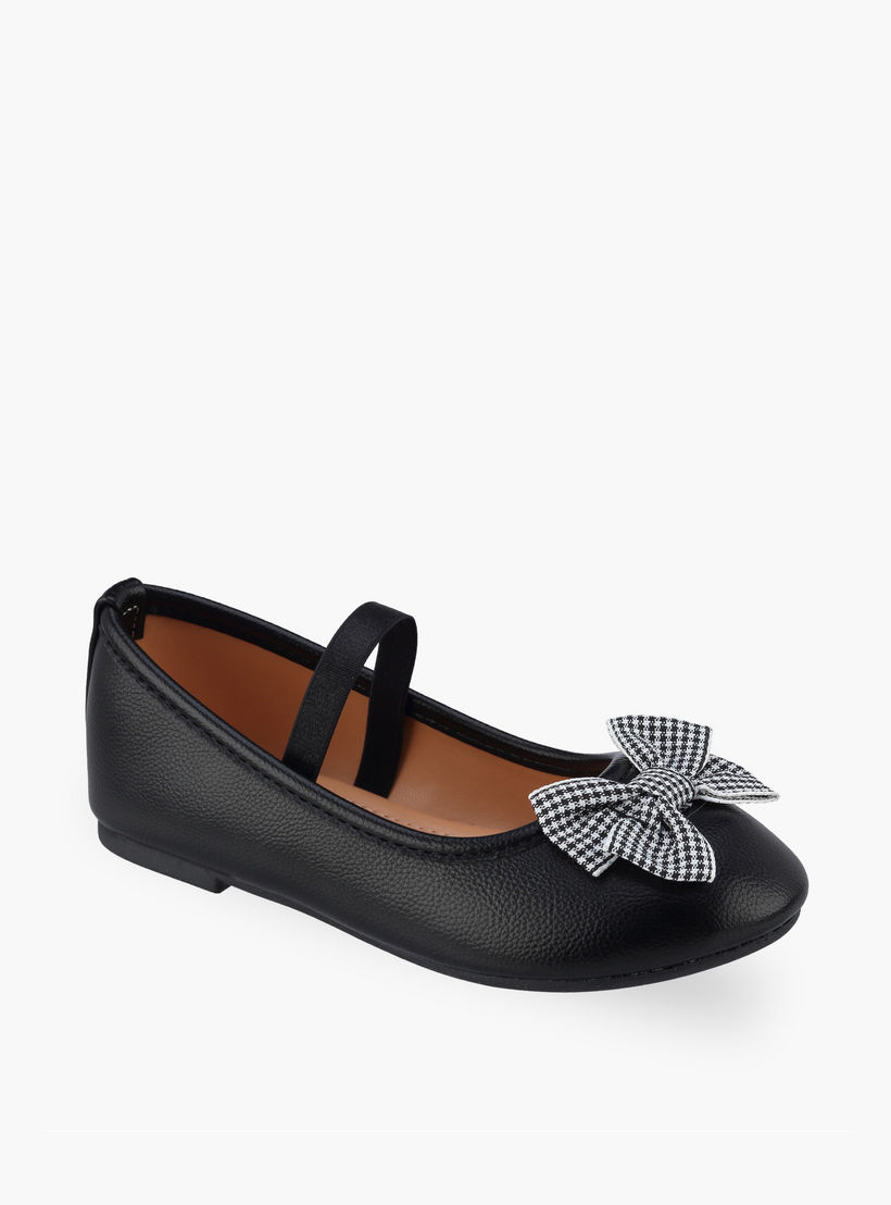 حذاء باليرينا بحزام مطاط للبنات من فلورا بيلا-girls-shoes-ballerinas-image-2