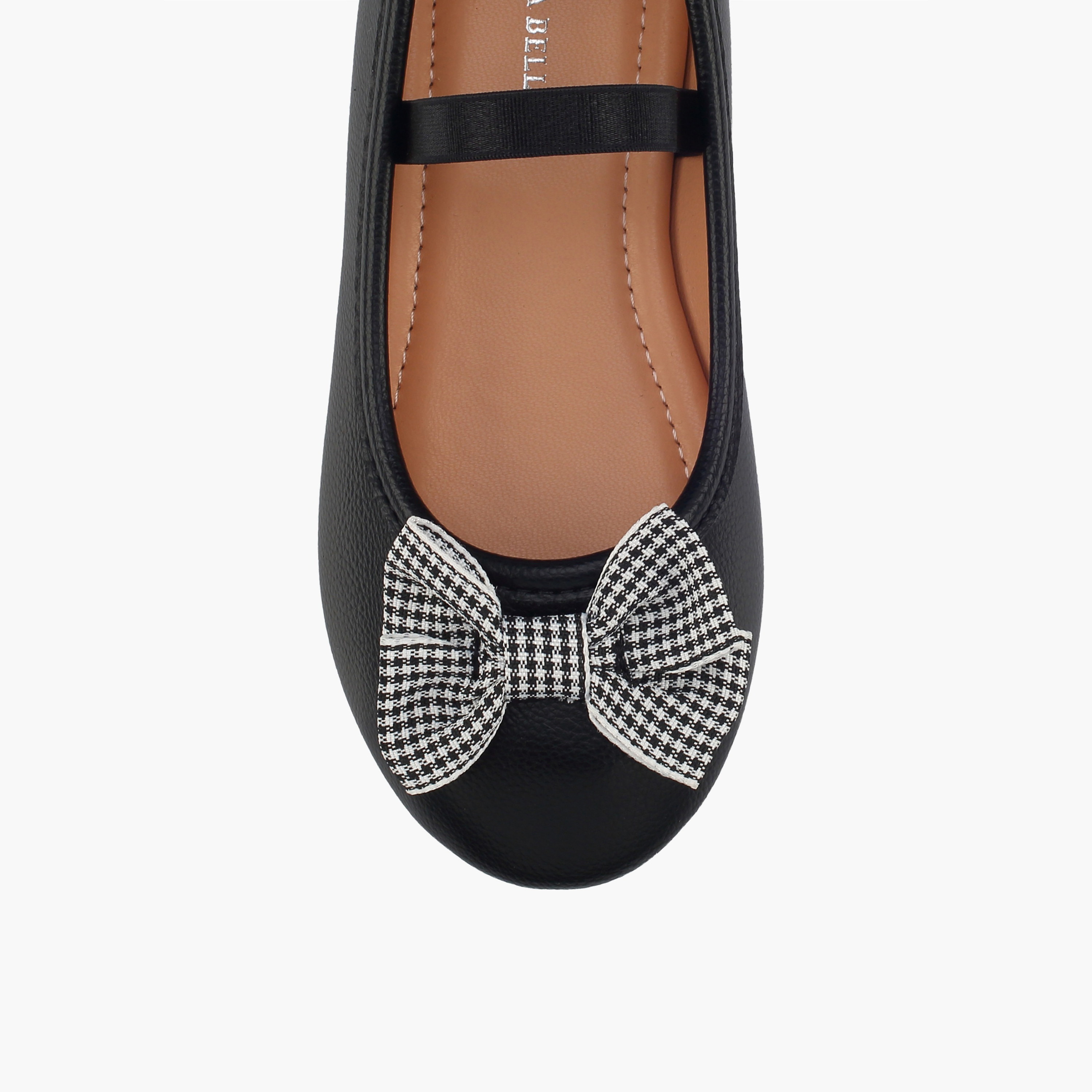 حذاء باليرينا بحزام مطاط للبنات من فلورا بيلا-girls-shoes-ballerinas-image-4