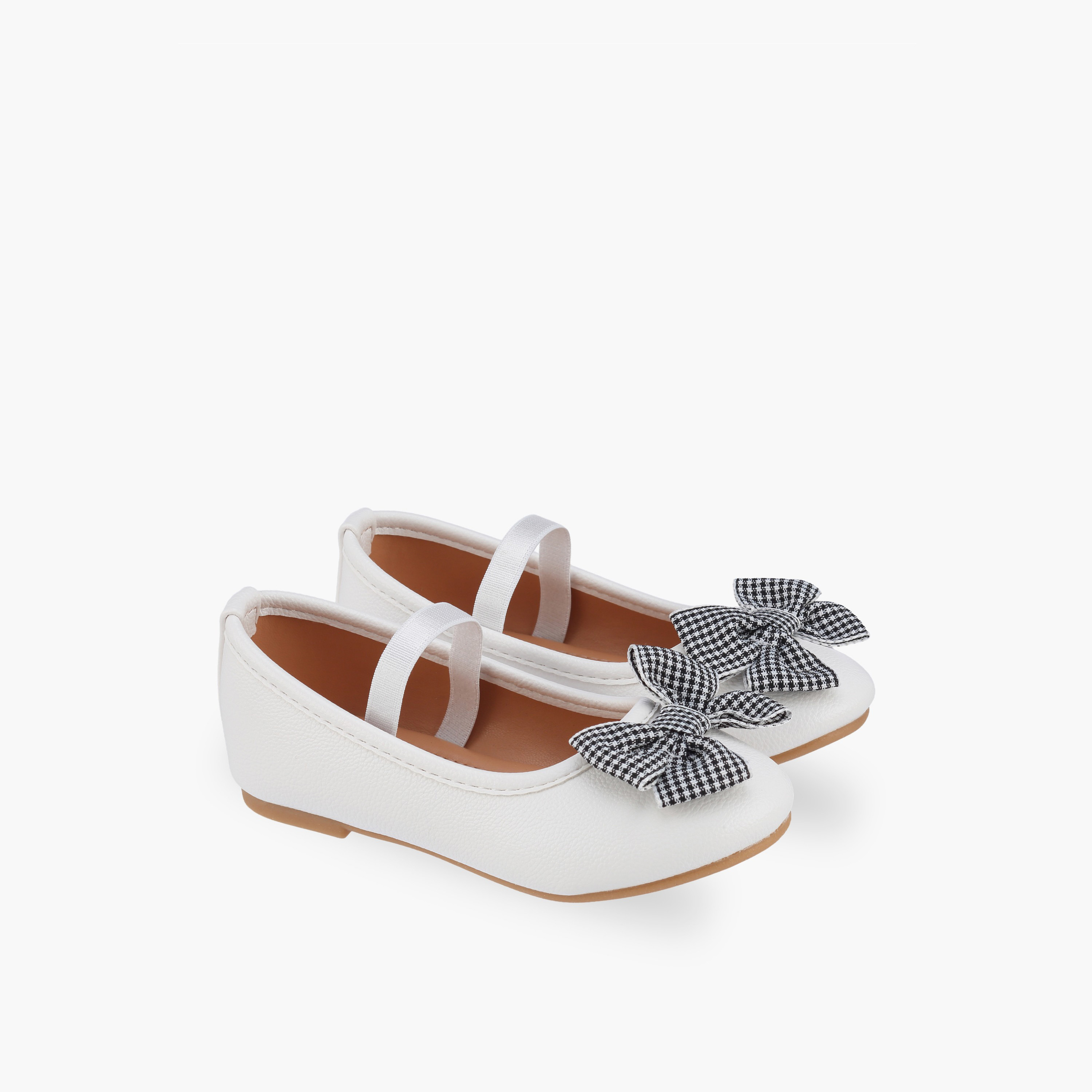 Flora Bella Girls Elastic Strap Ballerina Shoes-girls-shoes-ballerinas-image-1