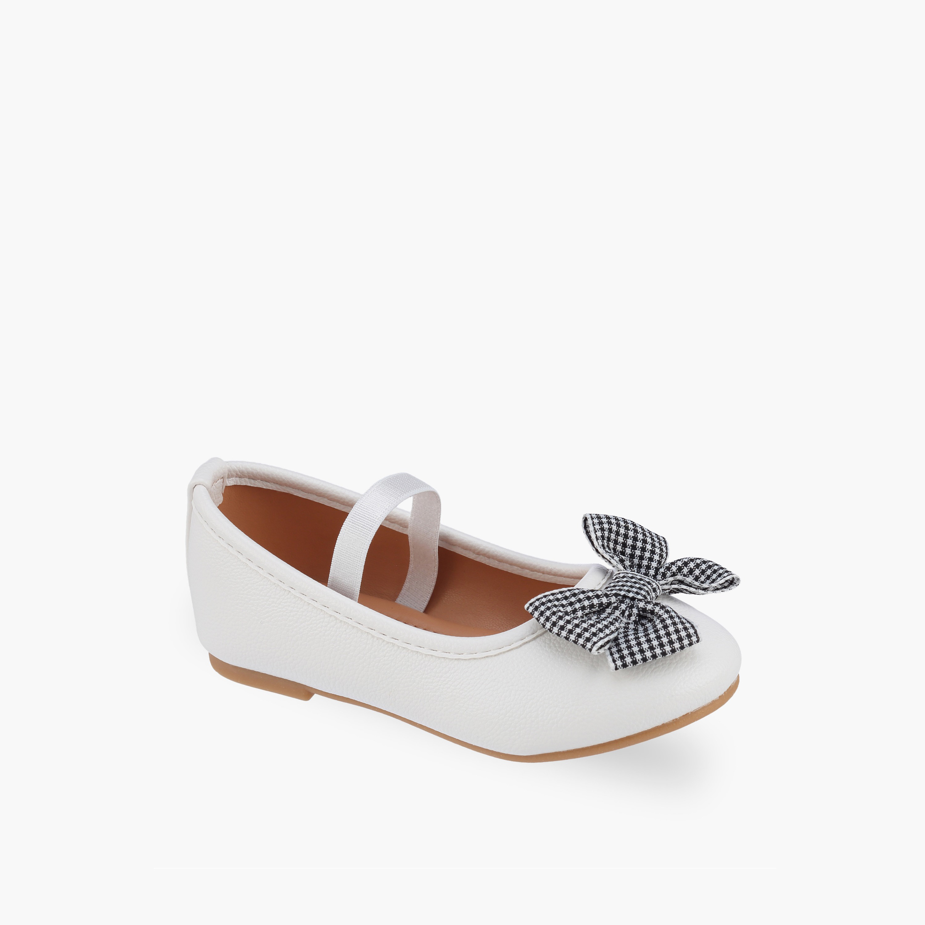 حذاء باليرينا بحزام مطاط للبنات من فلورا بيلا-girls-shoes-ballerinas-image-2