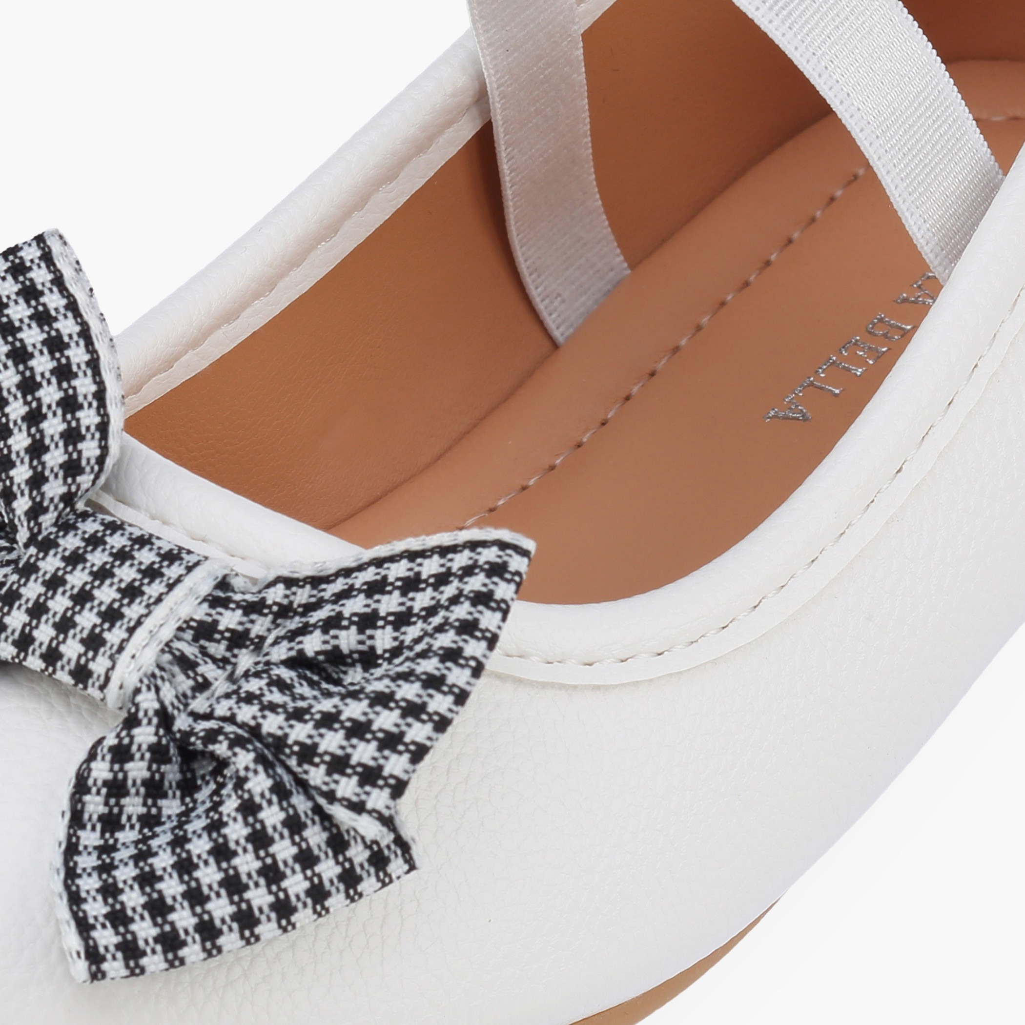 حذاء باليرينا بحزام مطاط للبنات من فلورا بيلا-girls-shoes-ballerinas-image-6