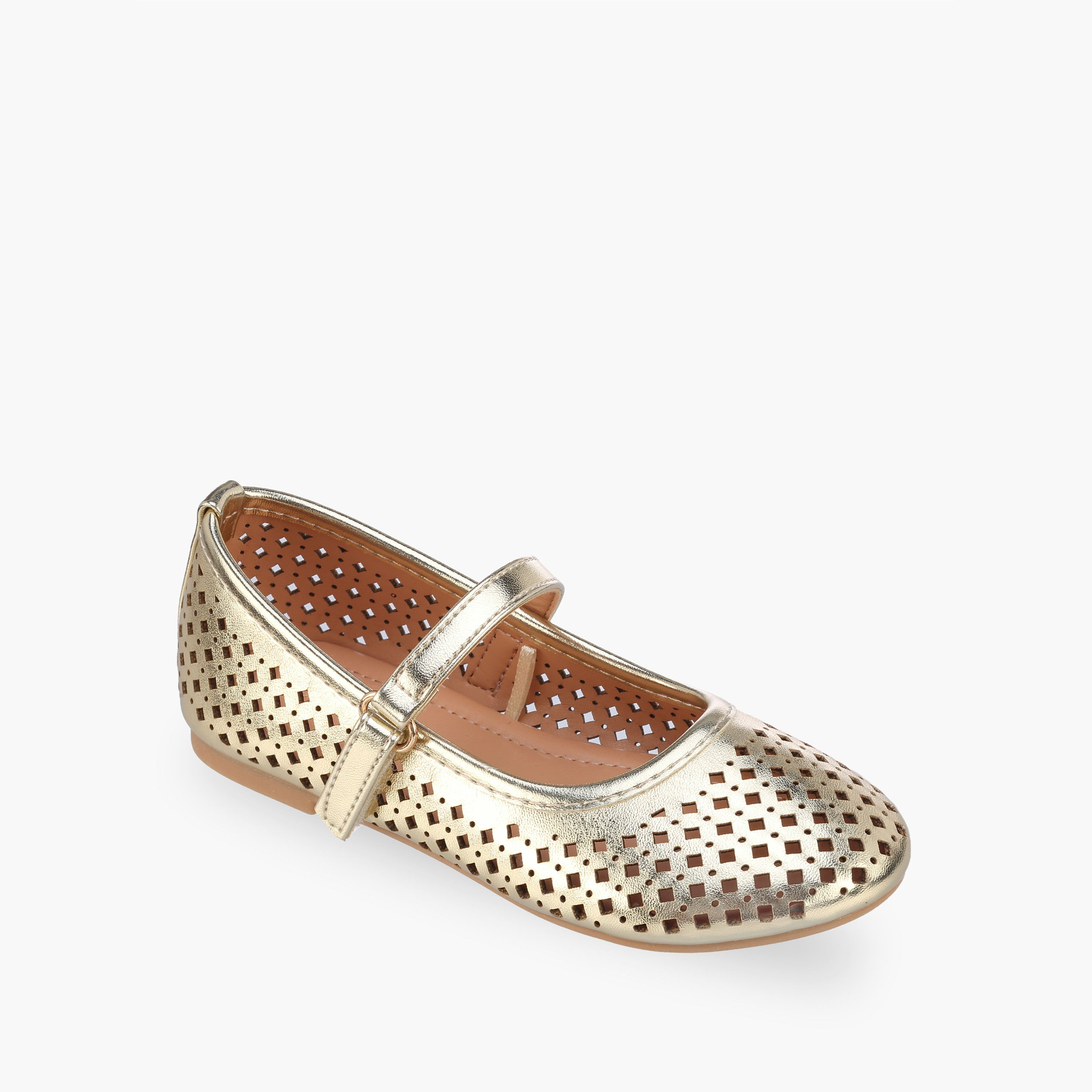 Flora Bella Girls Hook & Loop Mary Jane Shoes-girls-shoes-maryjanes-image-2