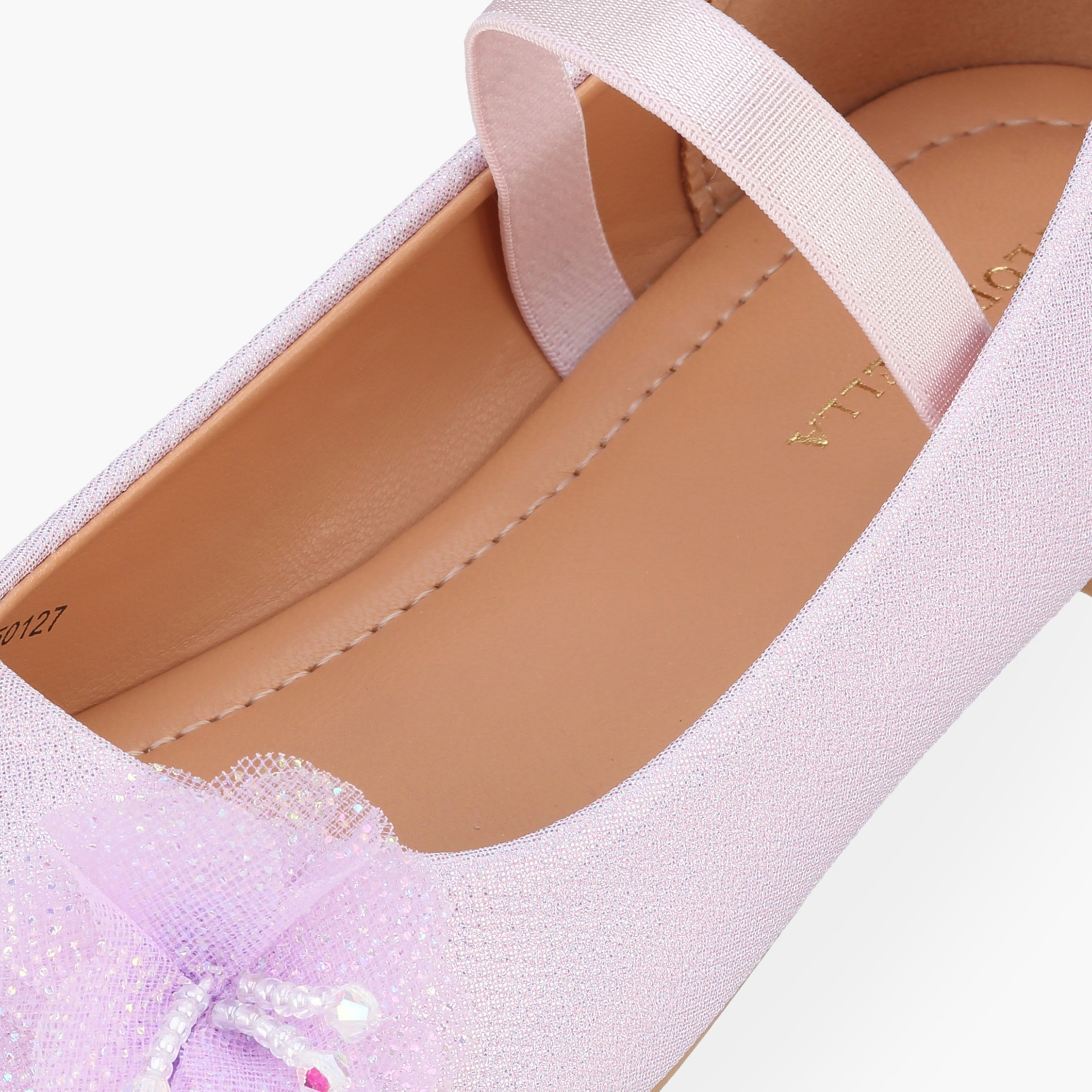 حذاء باليرينا بحزام مطاطي للبنات من فلورا بيلا-girls-shoes-ballerinas-image-6
