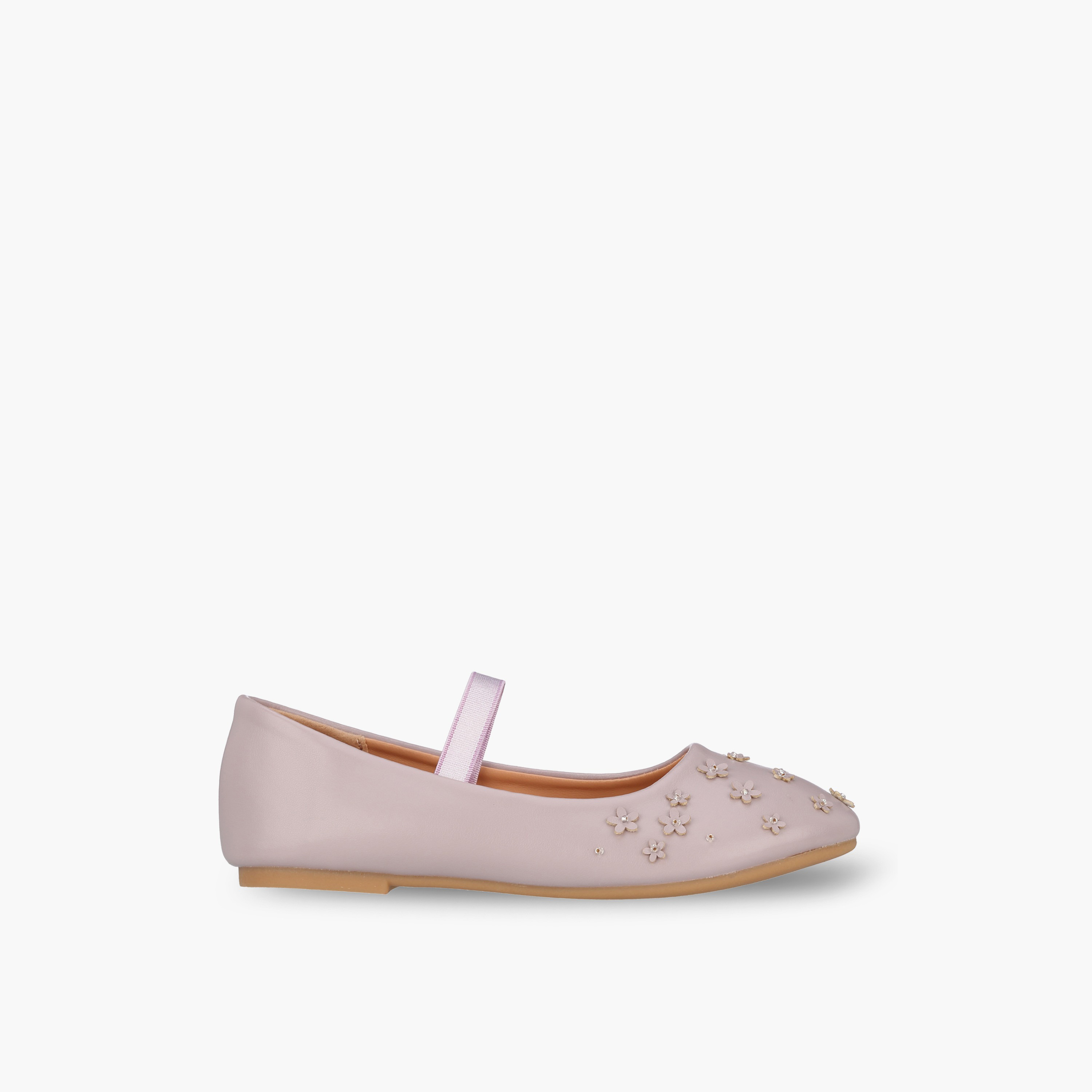 حذاء باليرينا للبنات مزين بتفاصيل زهور من فلورا بيلا-girls-shoes-ballerinas-image-3