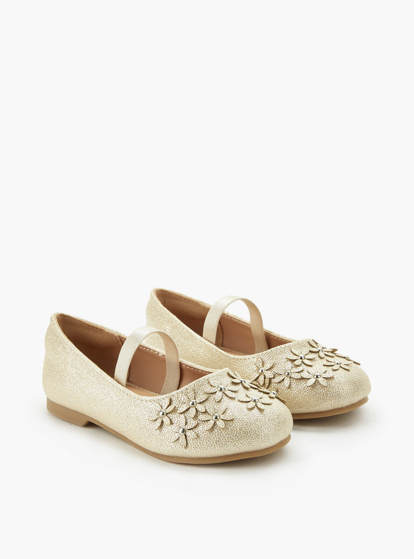 حذاء باليرينا سهل الارتداء للبنات من جونيورز-girls-shoes-ballerinas-image-1