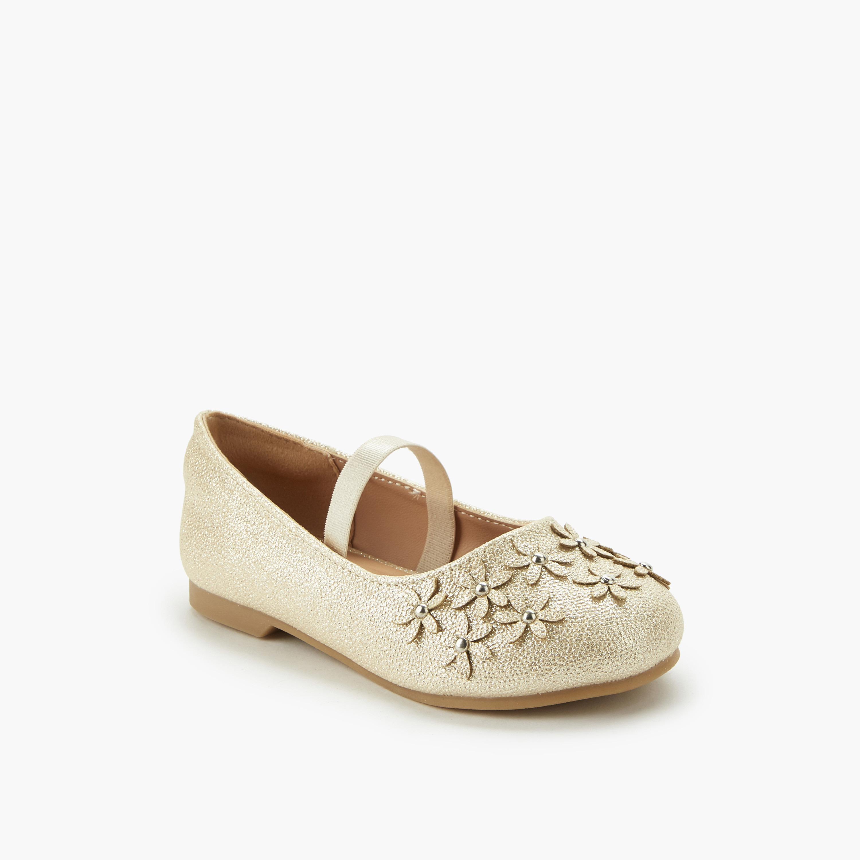 حذاء باليرينا سهل الارتداء للبنات من جونيورز-girls-shoes-ballerinas-image-2