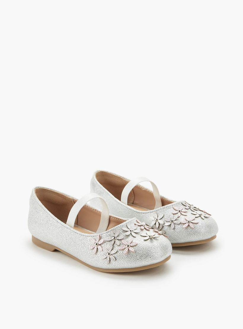 حذاء باليرينا سهل الارتداء للبنات من جونيورز-girls-shoes-ballerinas-image-1